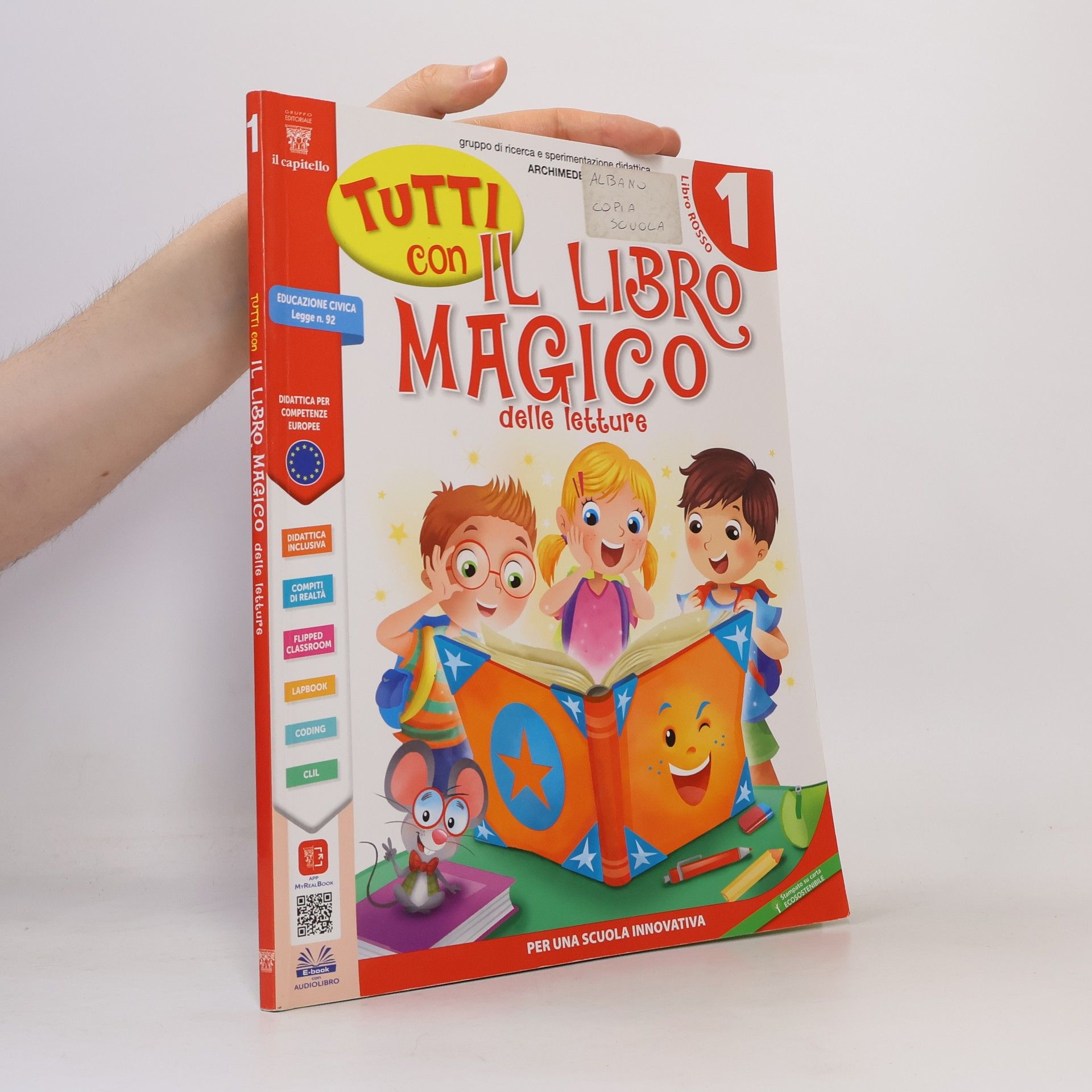 AA.VV. Tutti con il libro magico delle lettere 1