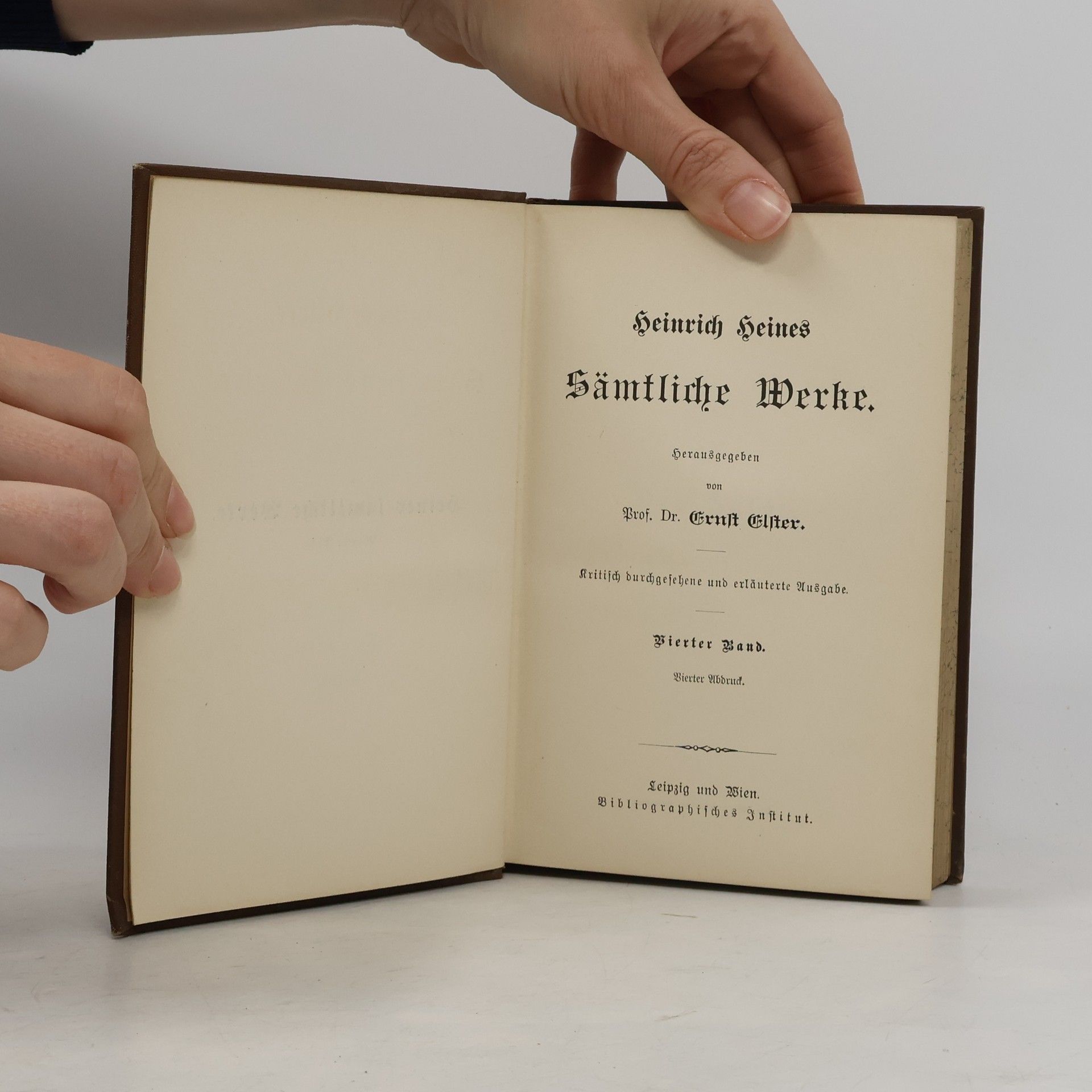 Heinrich Heine Heine IV. Der Salon