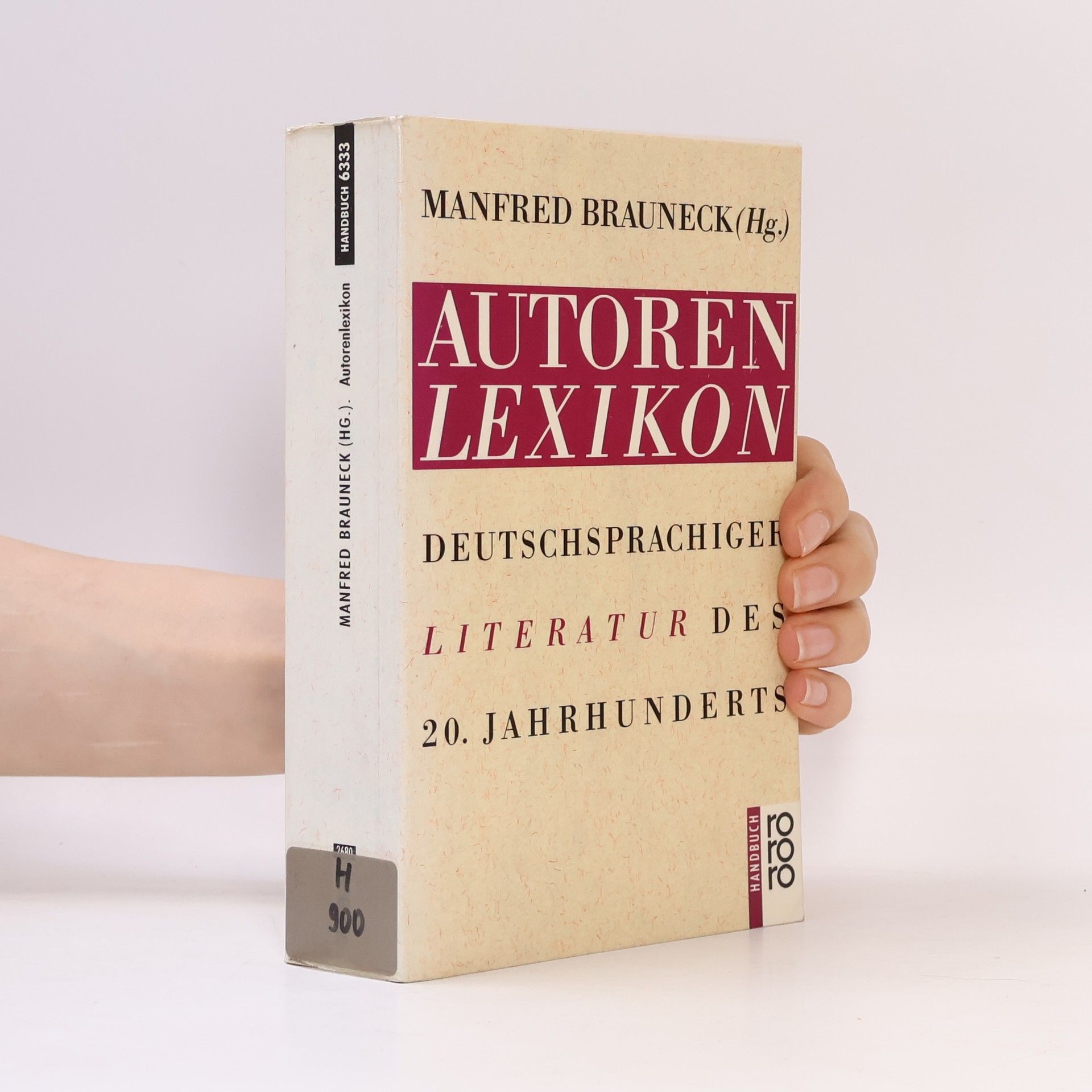 Manfred Brauneck Autorenlexikon deutschsprachiger Literatur des 20. Jahrhunderts