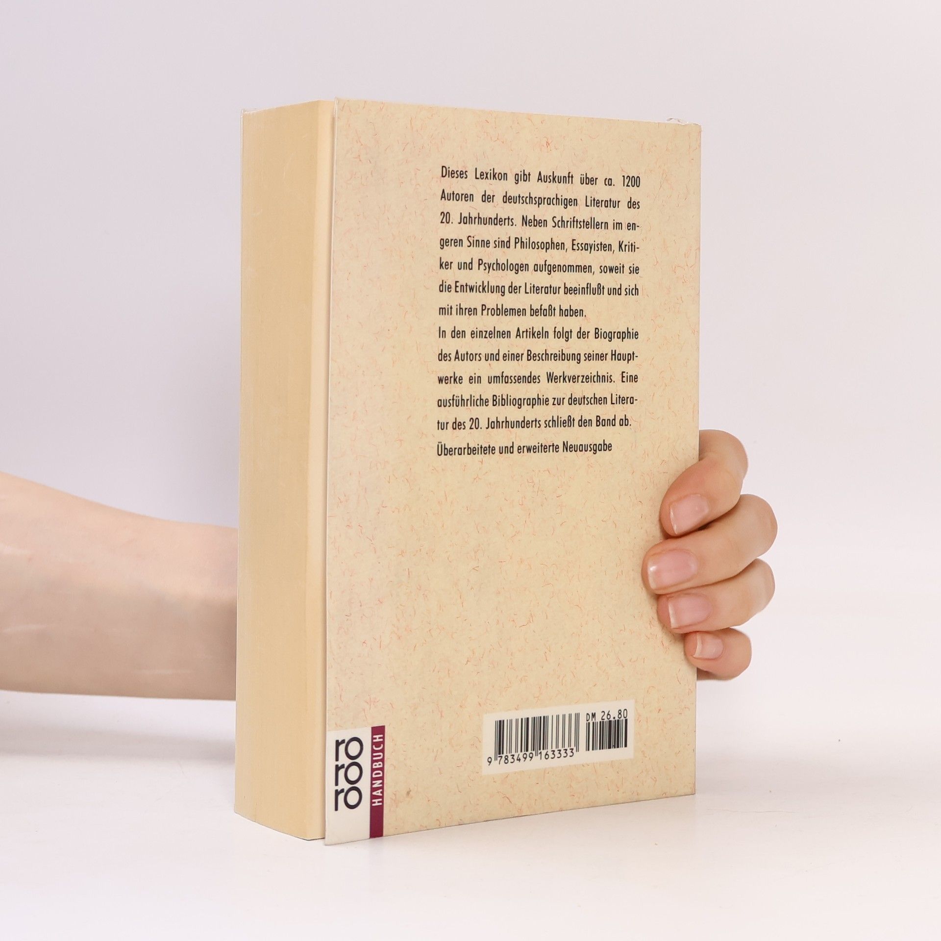 Manfred Brauneck Autorenlexikon deutschsprachiger Literatur des 20. Jahrhunderts