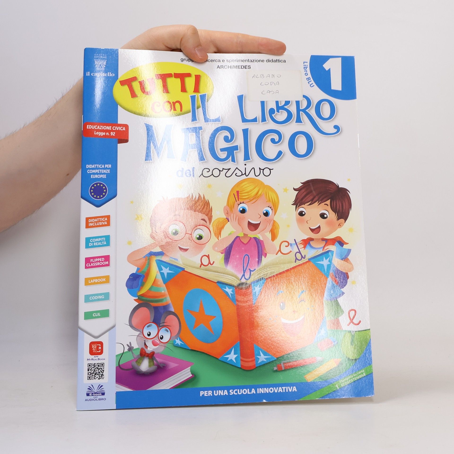 Gruppo ricerca e sperimentazione didattica Archimedes Tutti con il libro magico delle lettere