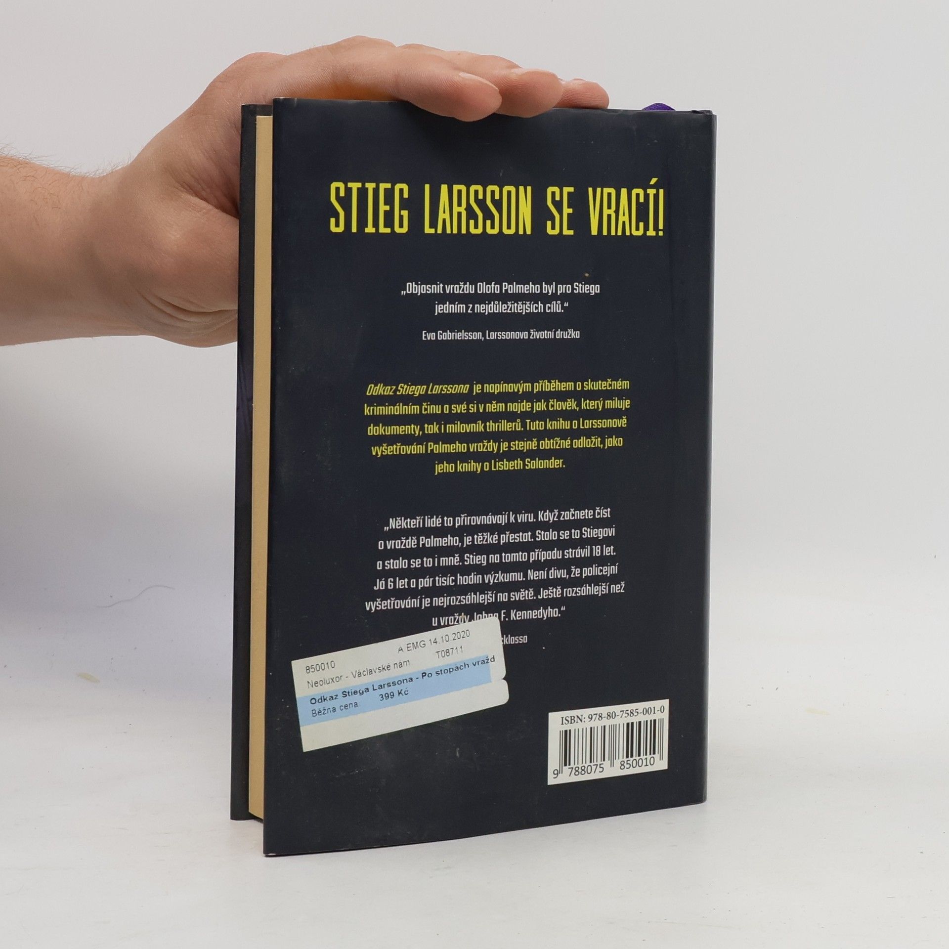Jan Stocklassa Odkaz Stiega Larssona
