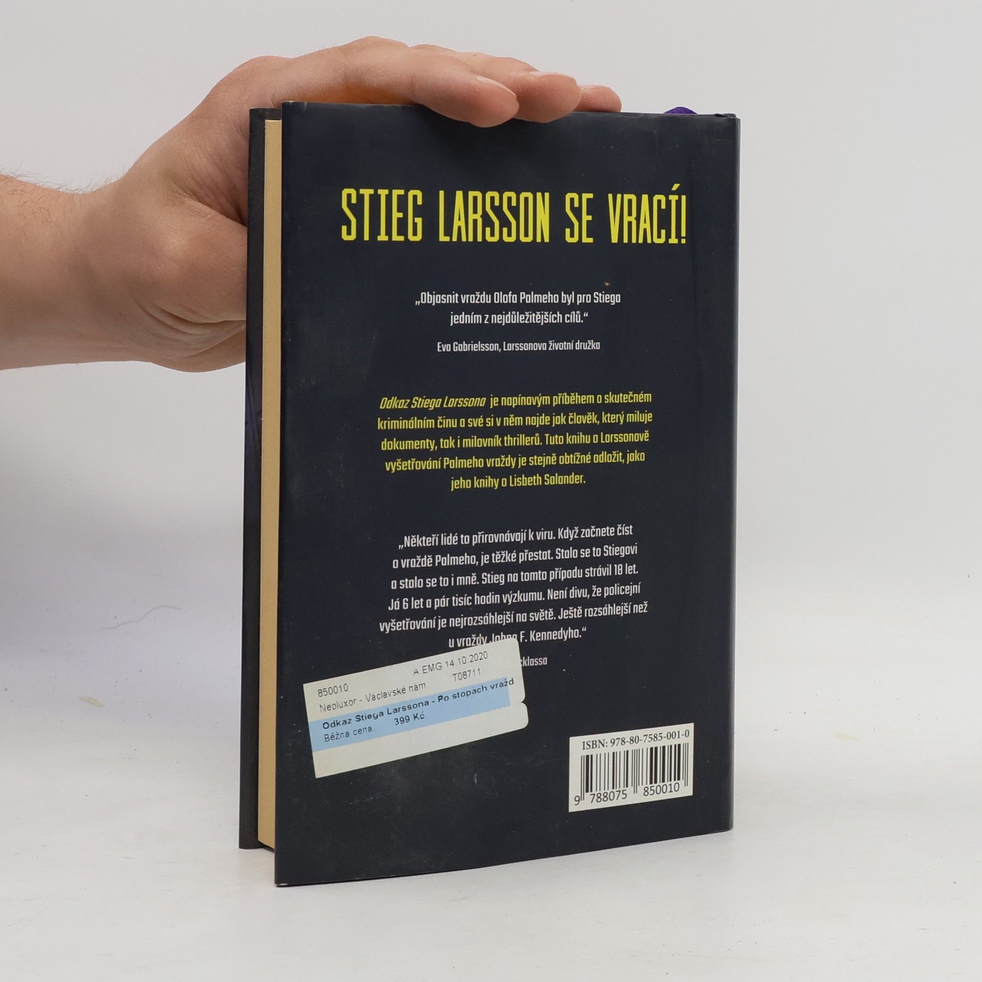 Jan Stocklassa Odkaz Stiega Larssona