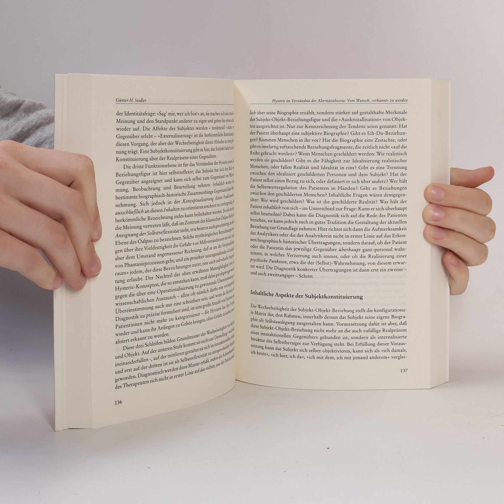 Günter H. Seidler Bibliothek der Psychoanalyse: Hysterie heute