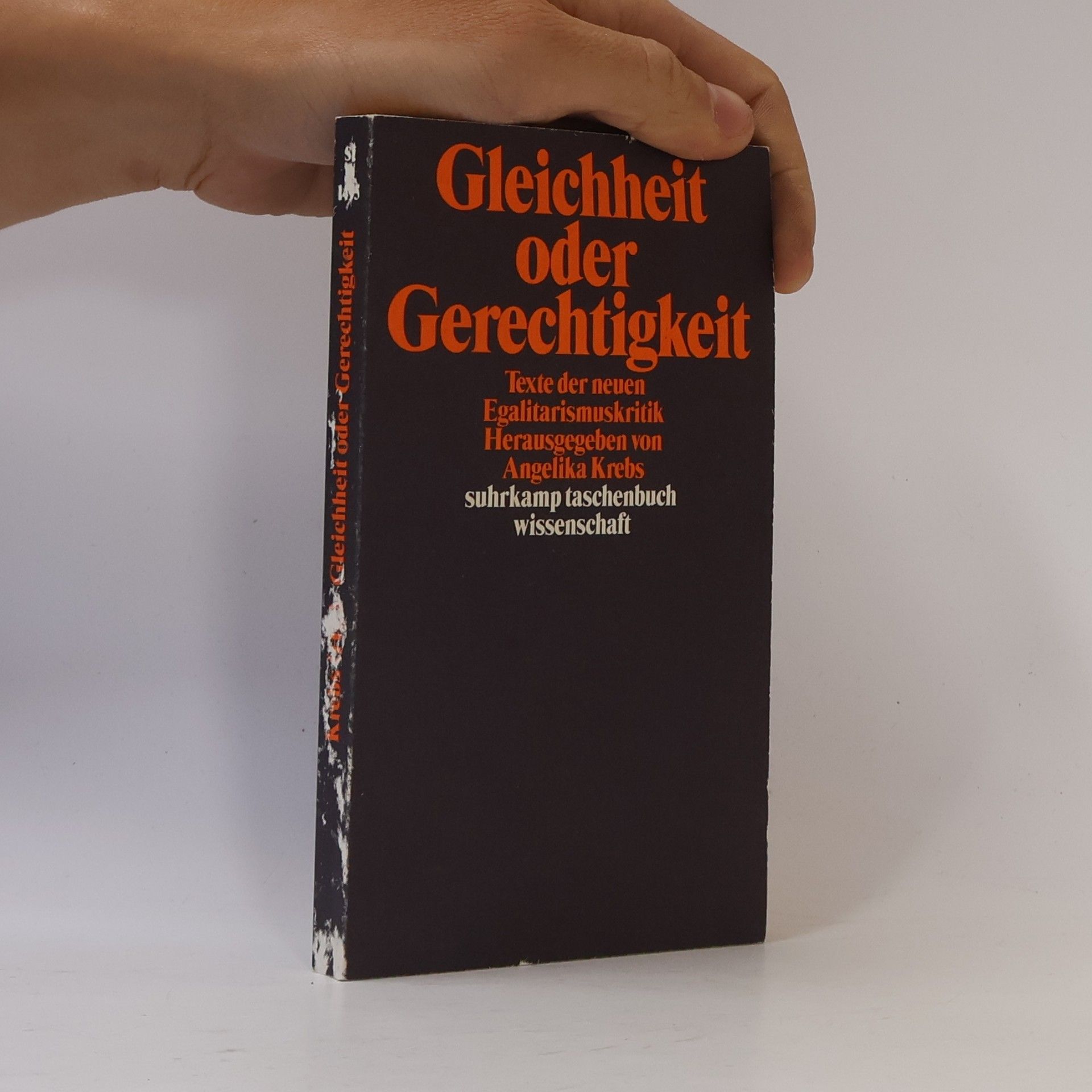 Angelika Krebs Suhrkamp Taschenbuch Wissenschaft: Gleichheit oder Gerechtigkeit