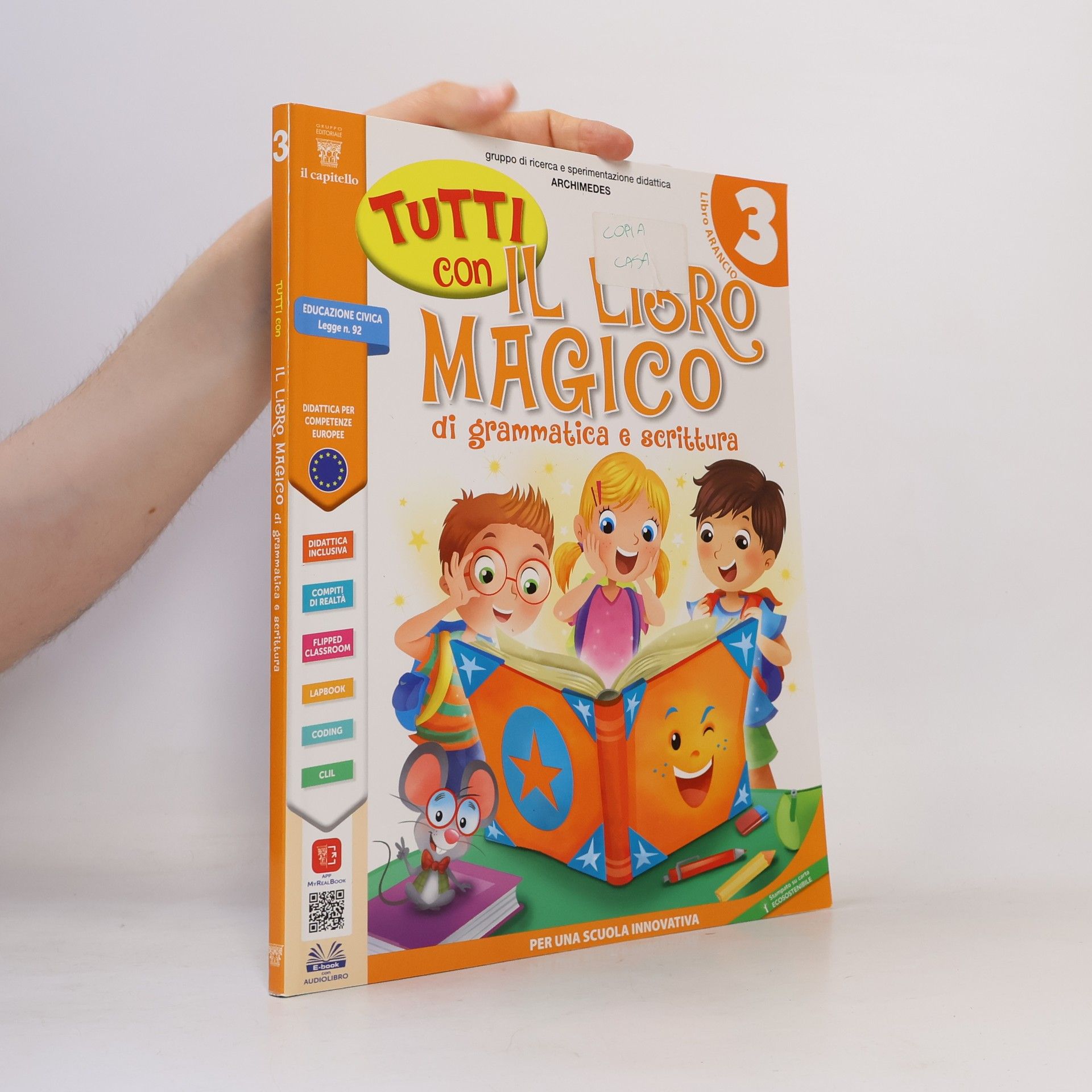 AA.VV. Tutti con il libro magico delle lettere 3