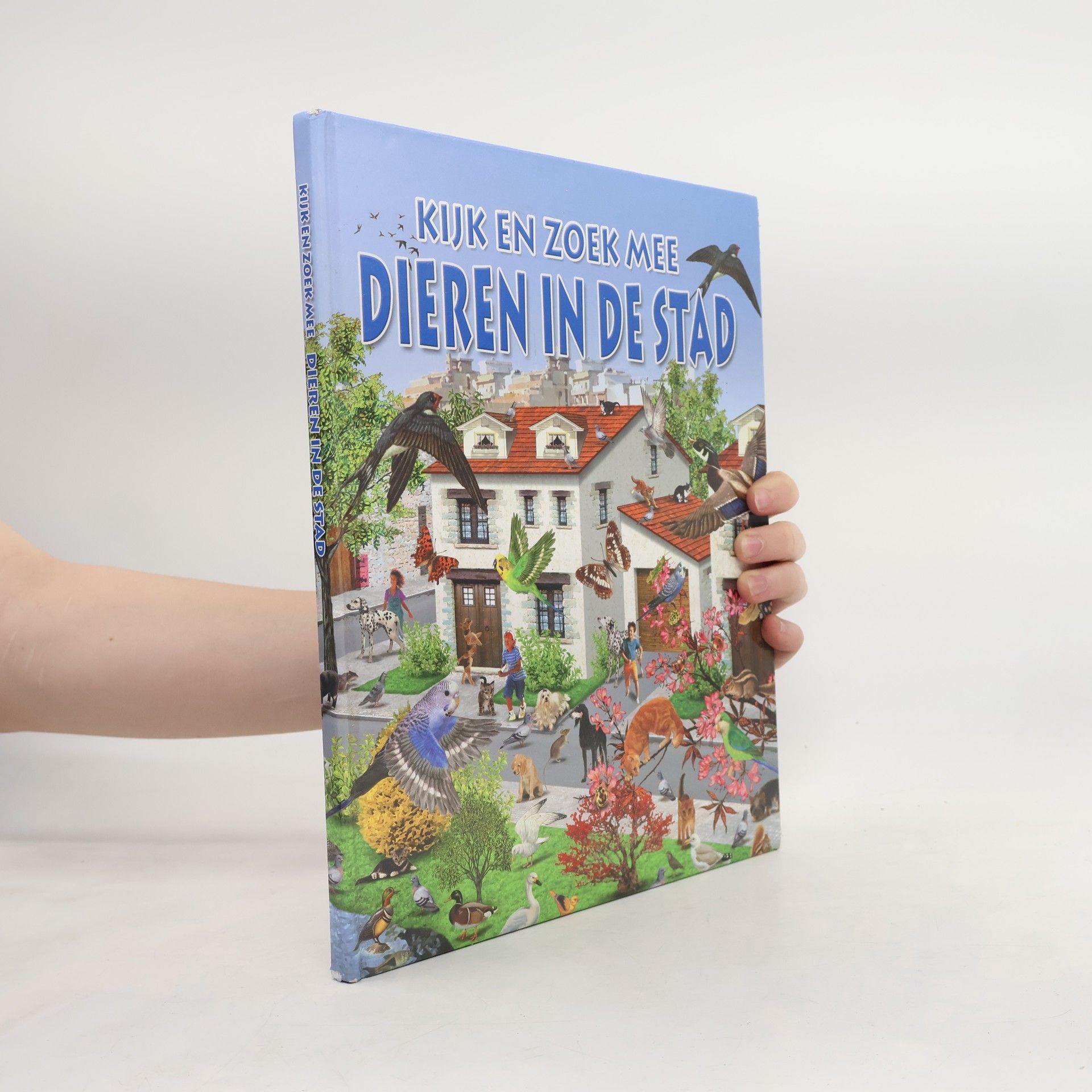Anja Delombaert Kijk en zoek mee. Dieren in de stad