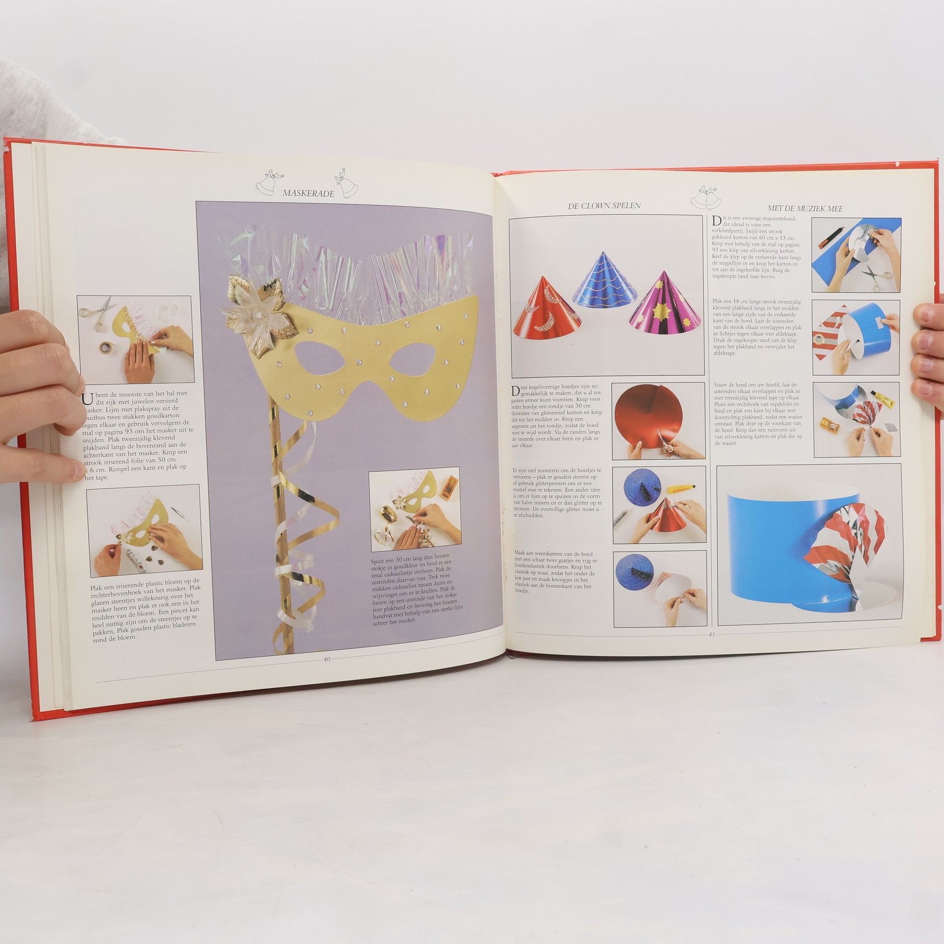 Groot kreatief kerstboek
