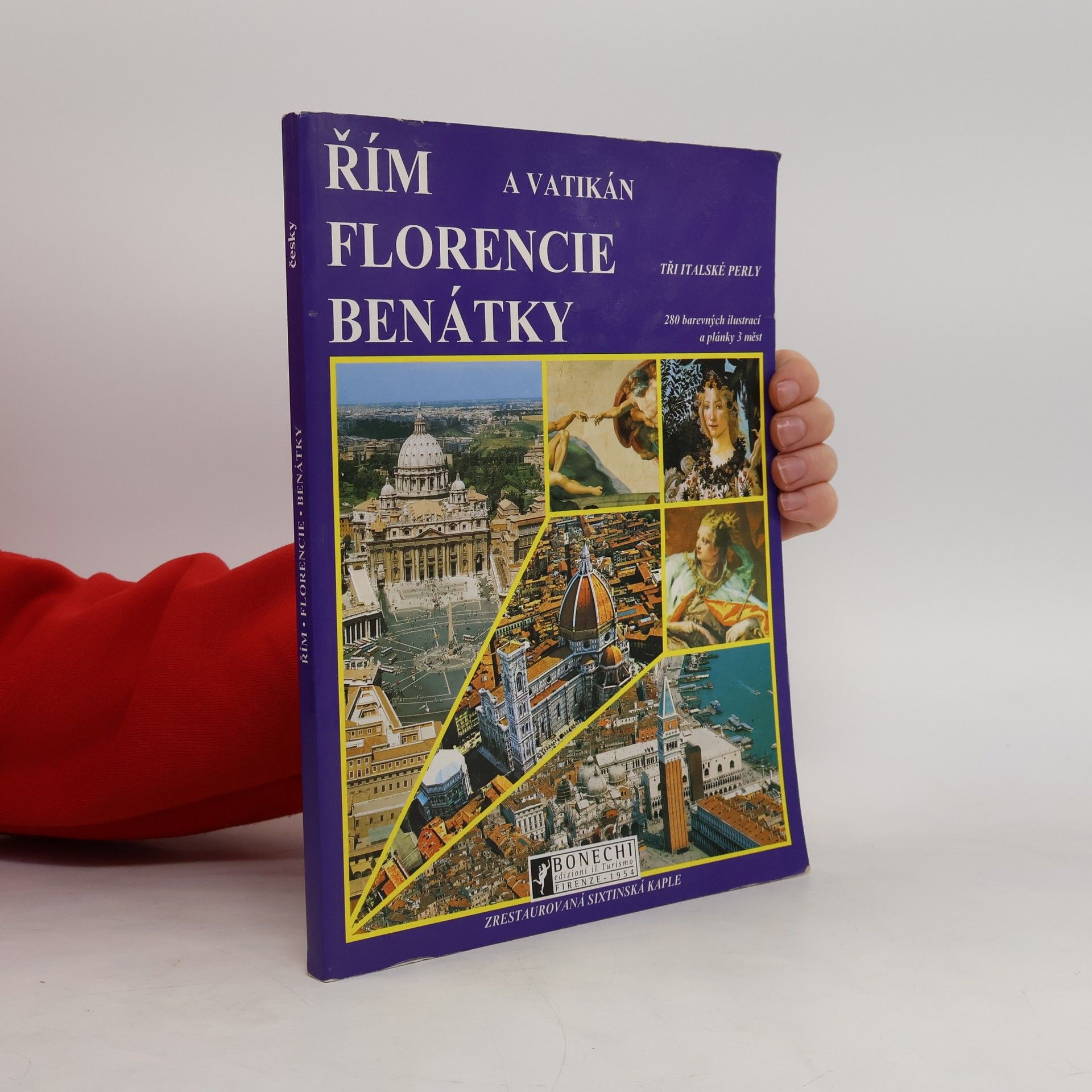AA.VV. Řím a Vatikán, Florencie, Benátky