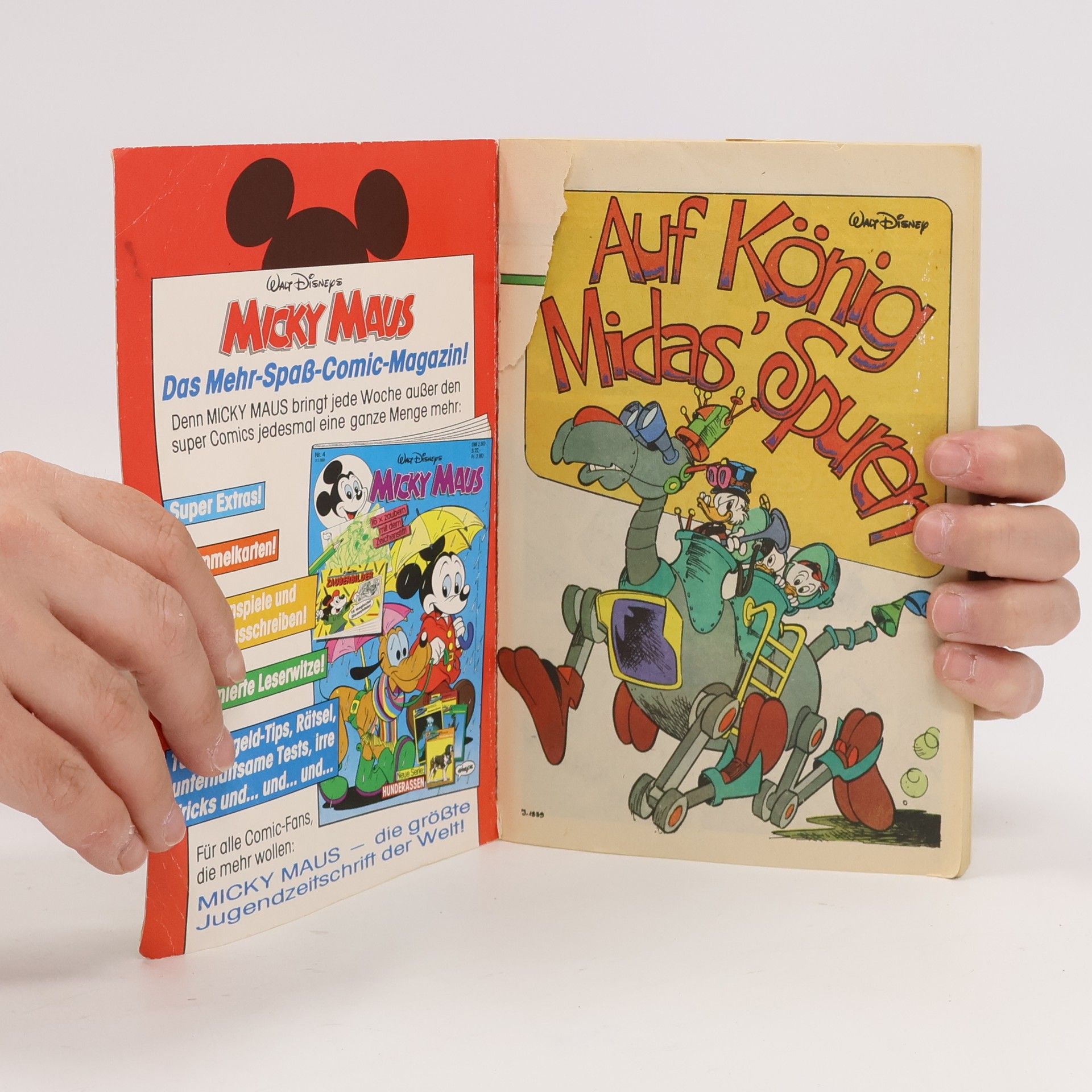 Walt Disney Lustiges Taschenbuch 166. Auf König Midas Spuren