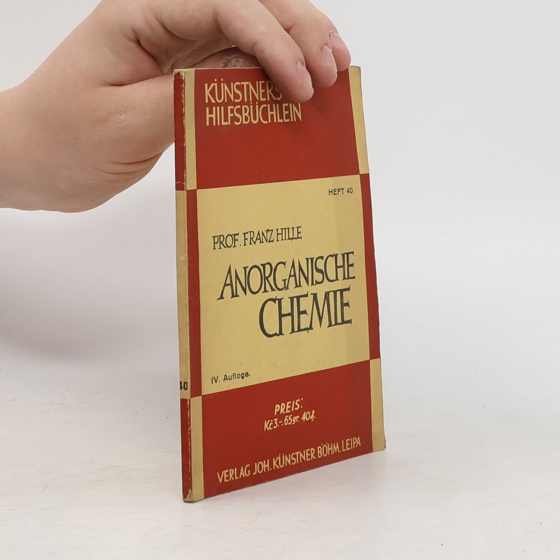 Franz Hille Anorganische Chemie
