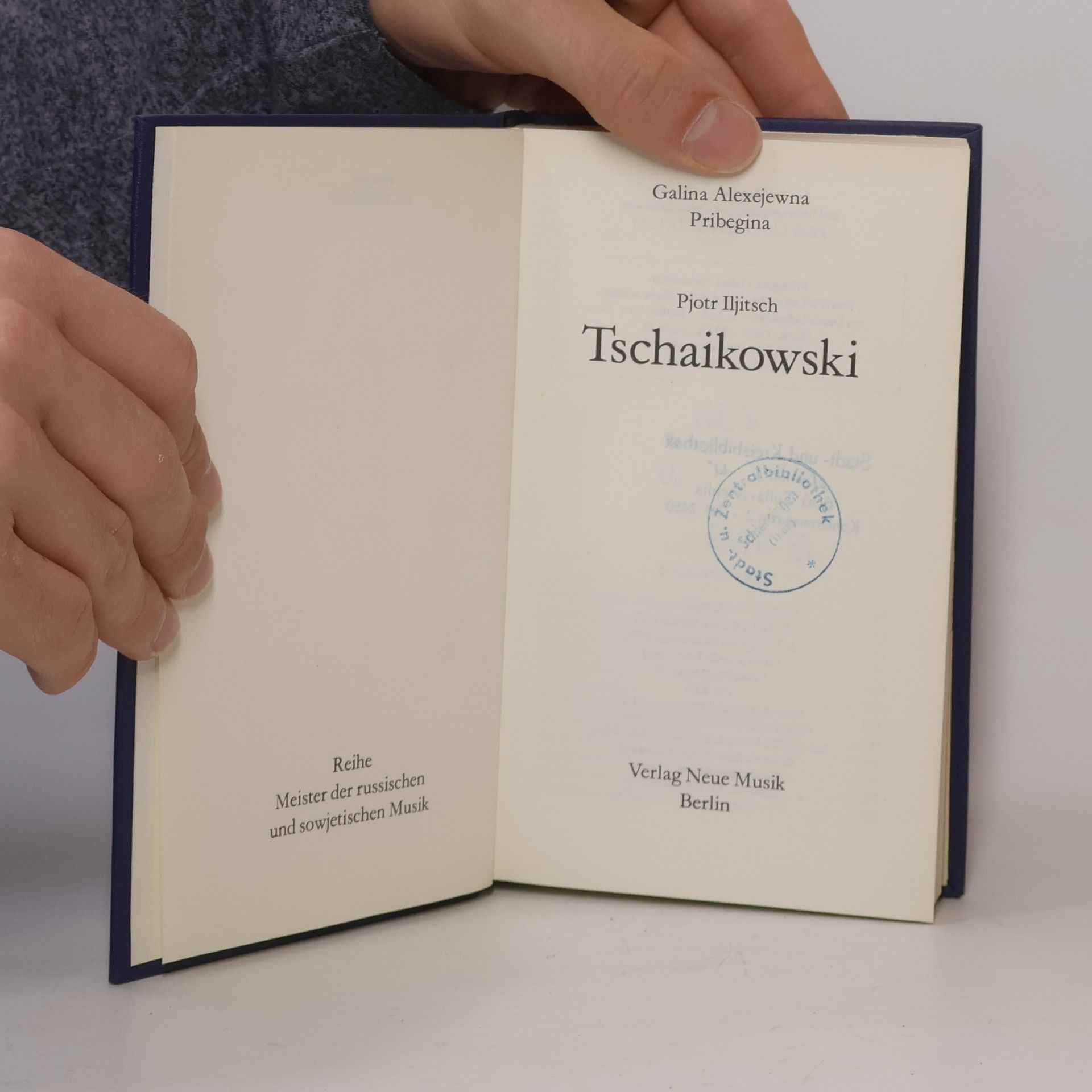 Galina A. Pribegina Pjotr Iljitsch Tschaikowski