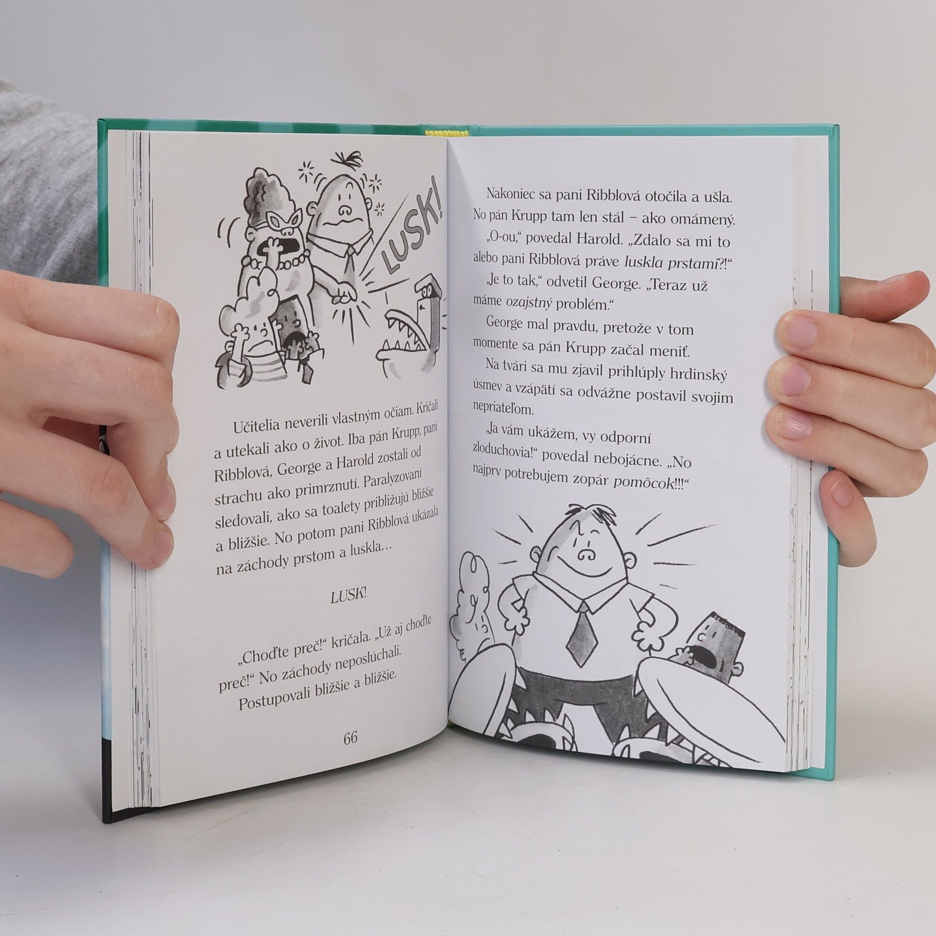 Dav Pilkey Kapitán Bombarďák a útok hovoriacich záchodov