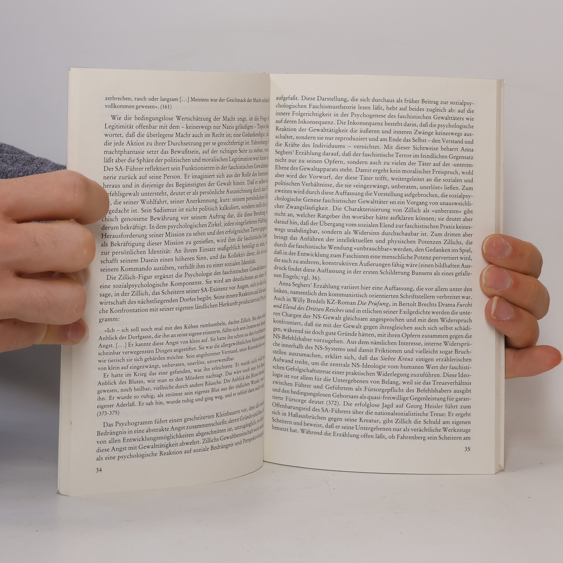 Bernhard Spies Anna Seghers, Das siebte Kreuz