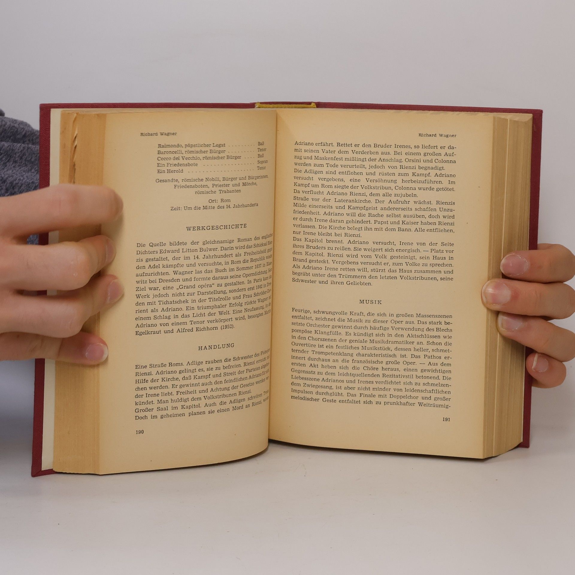 Günter Hausswald Das neue Opernbuch