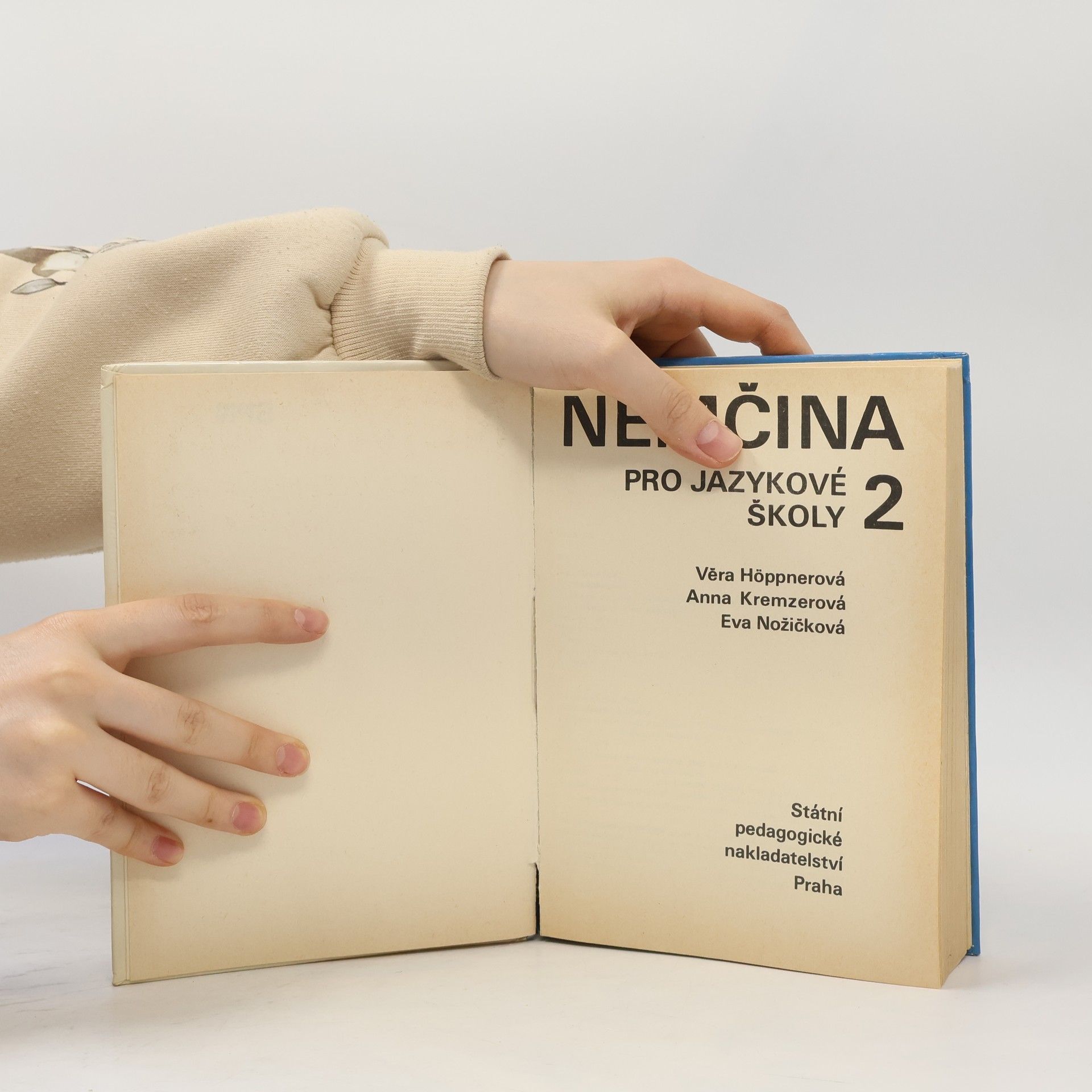 Věra Höppnerová Němčina pro jazykové školy 2