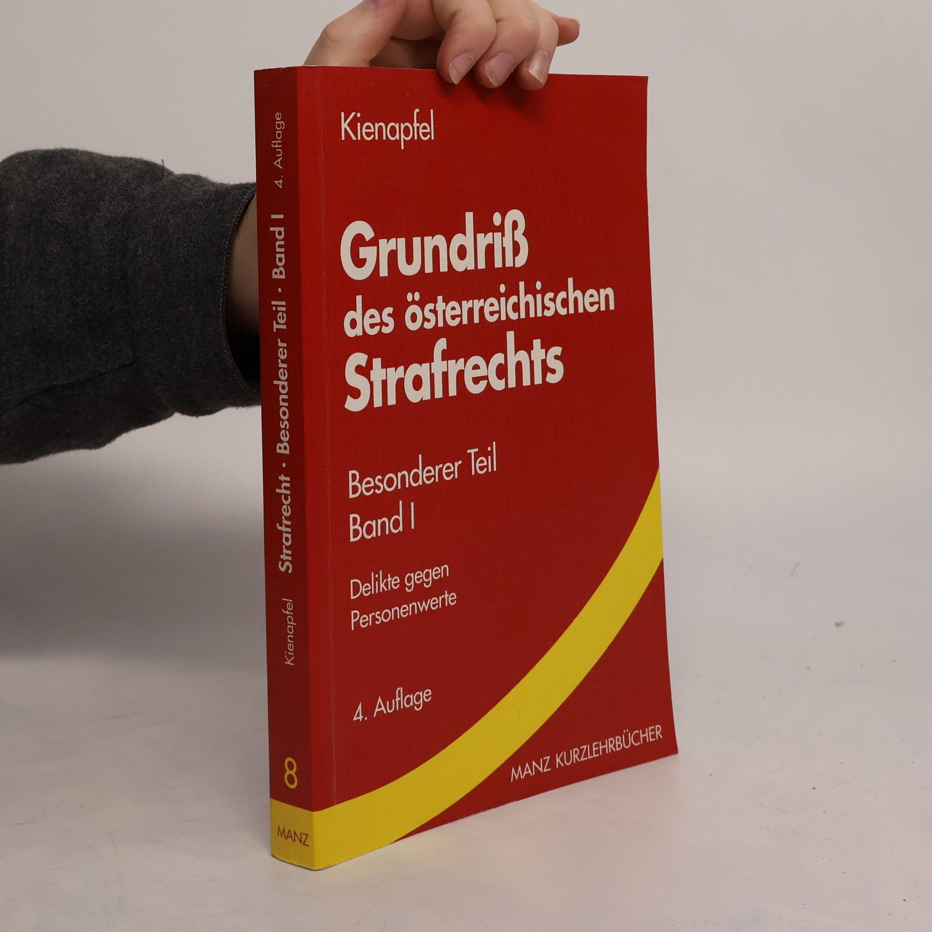Diethelm Kienapfel Grundriß des österreichischen Strafrechts 1