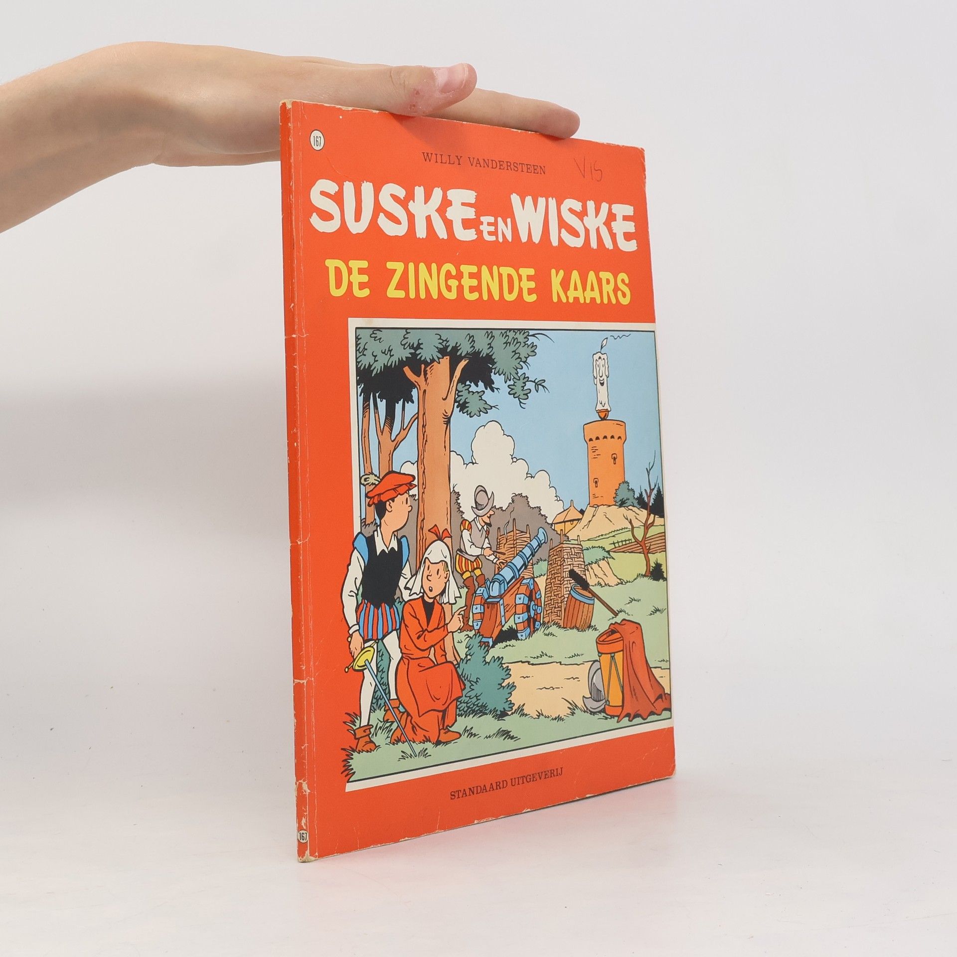 Willy Vandersteen Suske en Wiske - 167: De zingende kaars