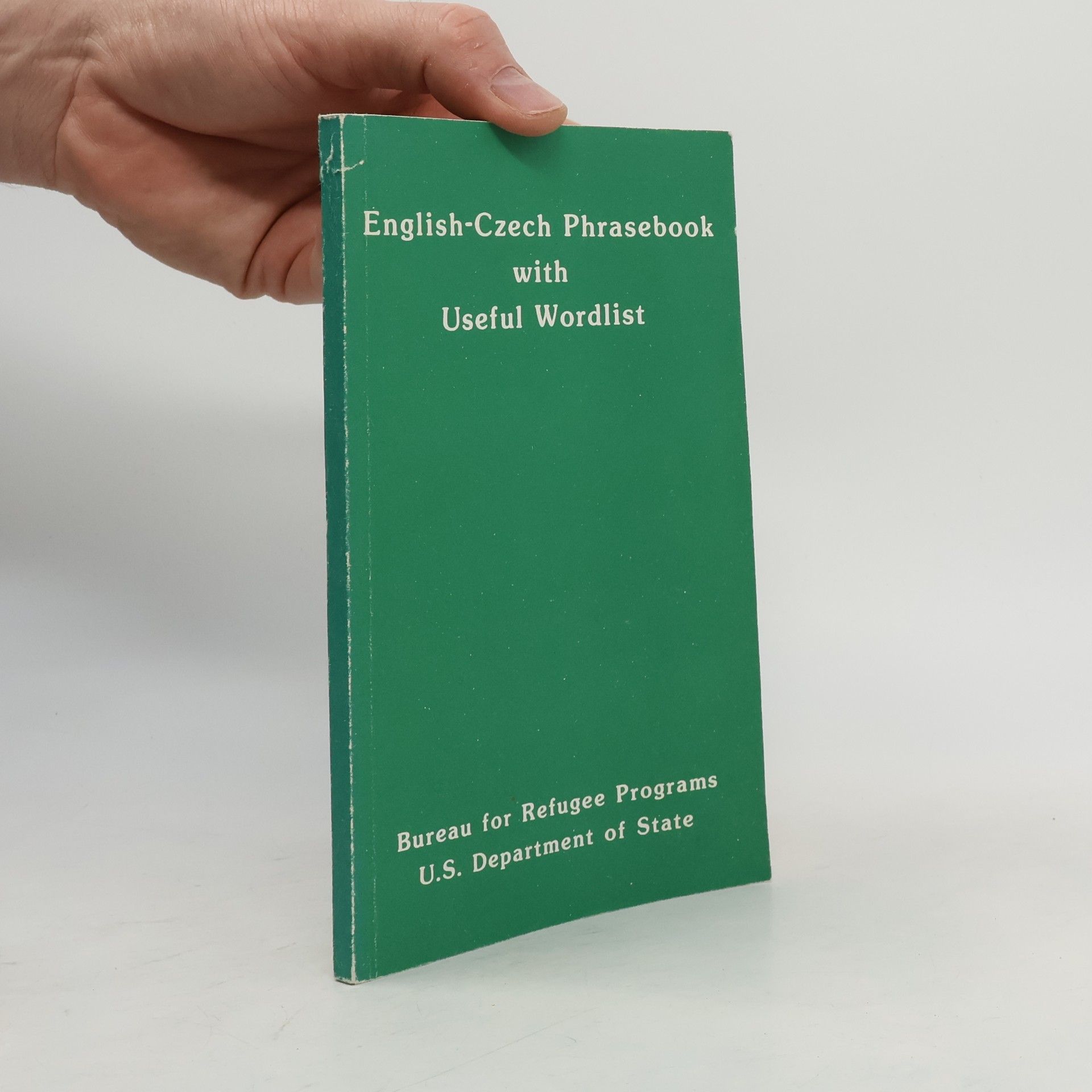 Josef Lustig English-Czech Phrasebook with Useful Wordlist