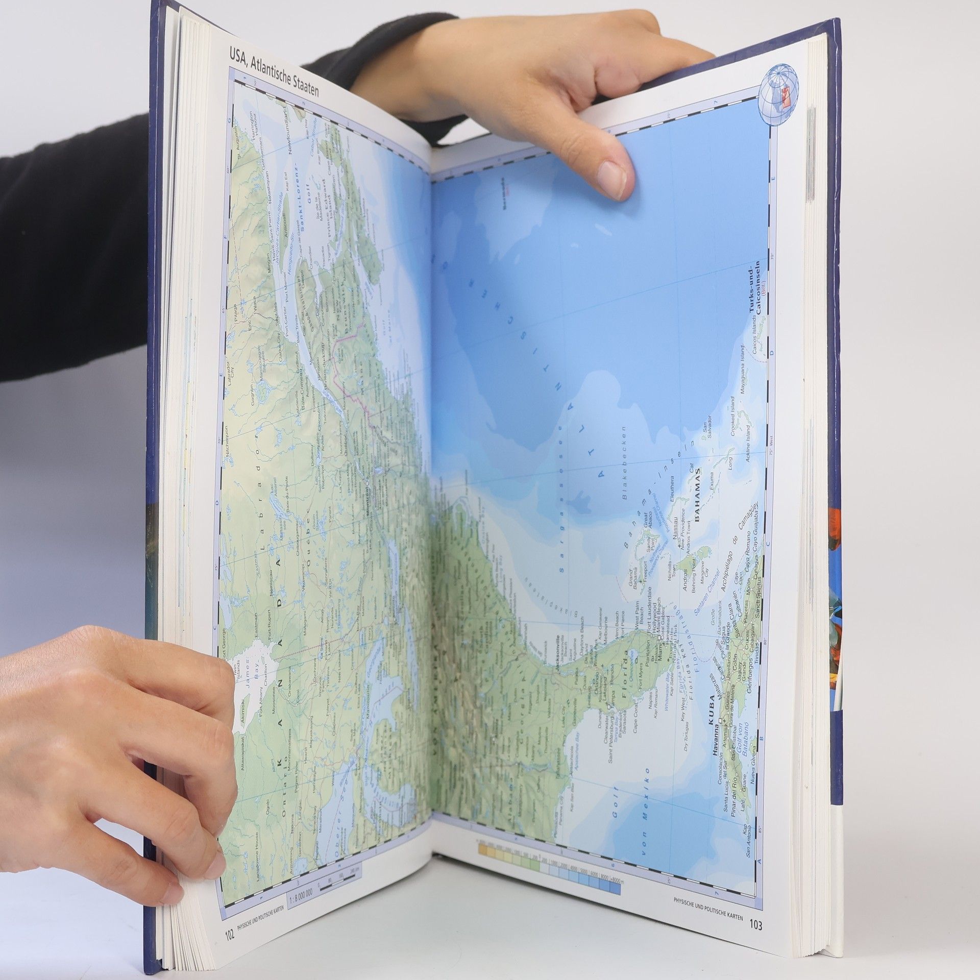 Various authors Neuer illustrierter Atlas der Welt