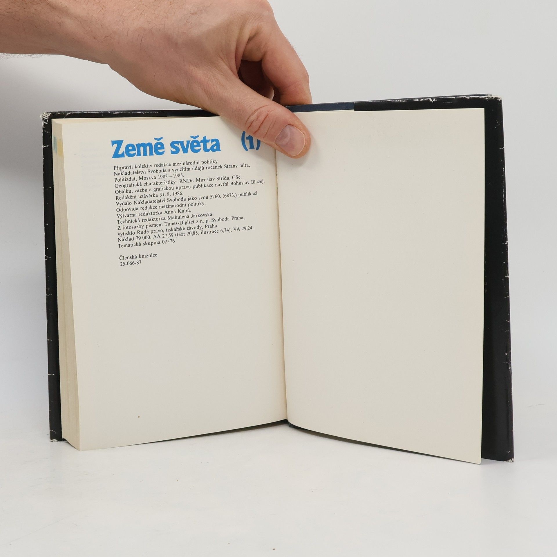 Kolektiv autorů Země světa 1. Evropa, Asie