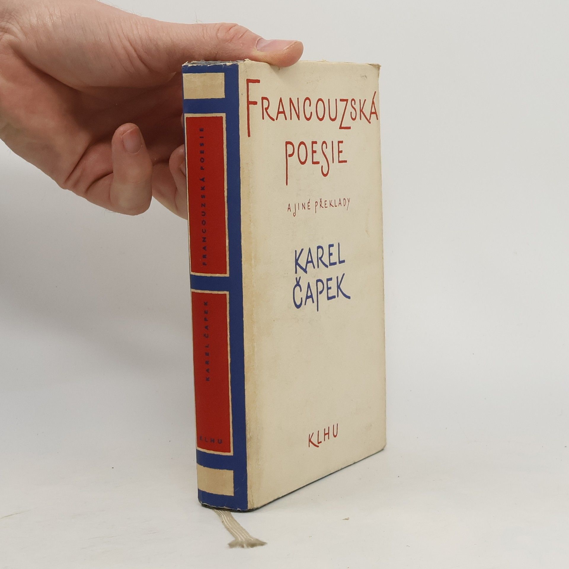 Karel Čapek Francouzská poesie a jiné překlady