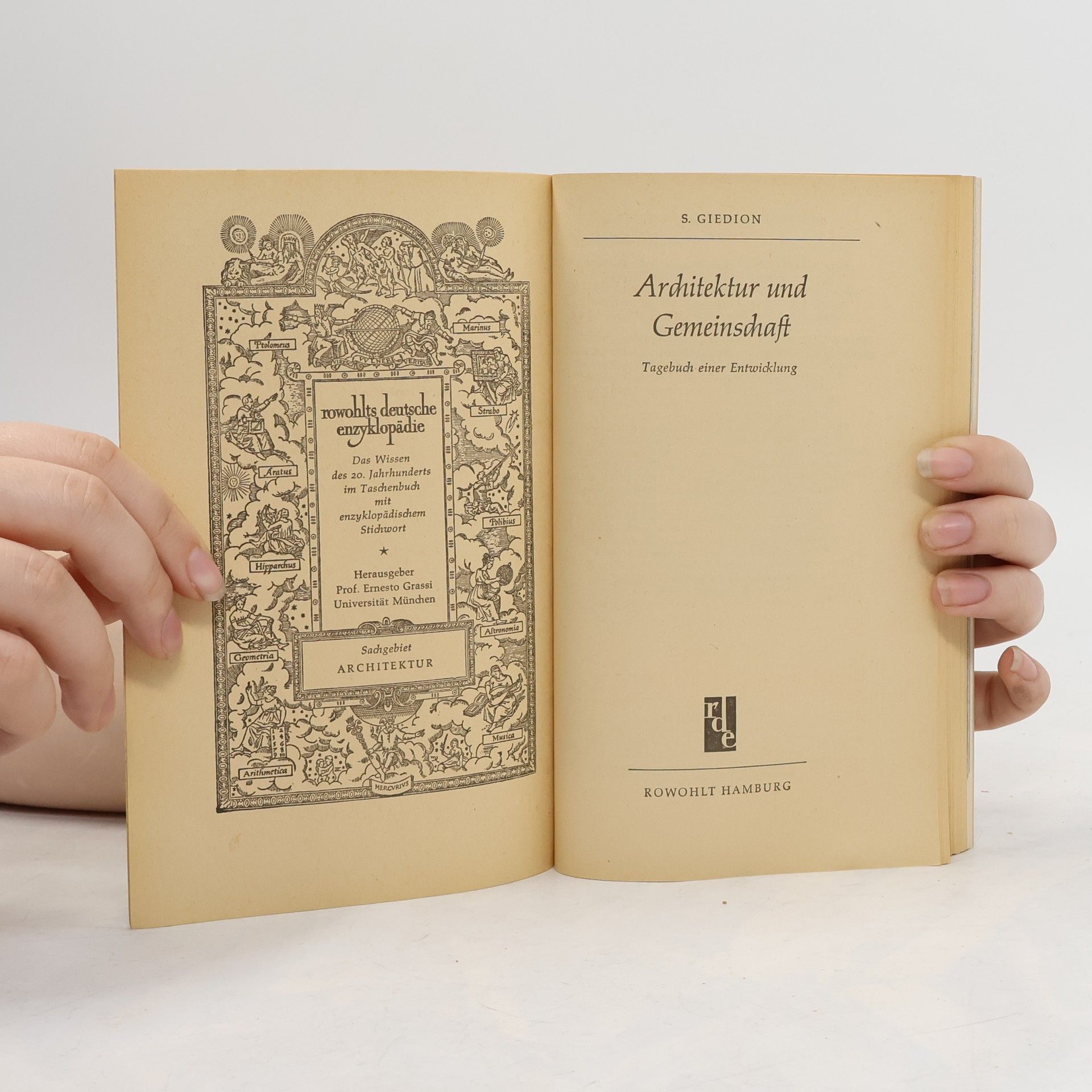 S. Giedion Architektur und Gemeinschaft