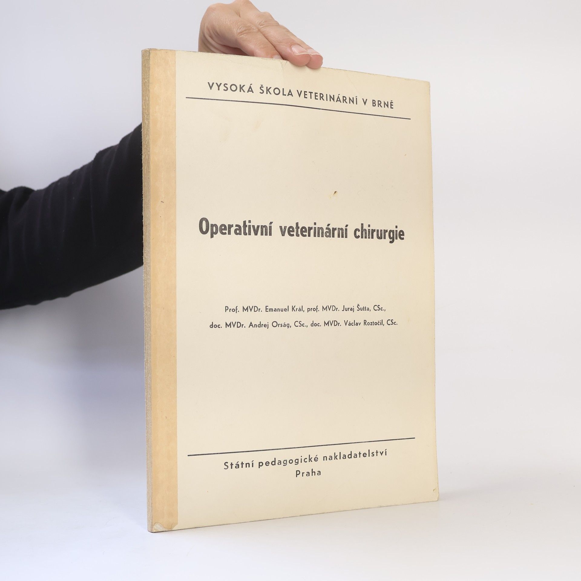 Autorenkollektiv Operativní veterinární chirurgie