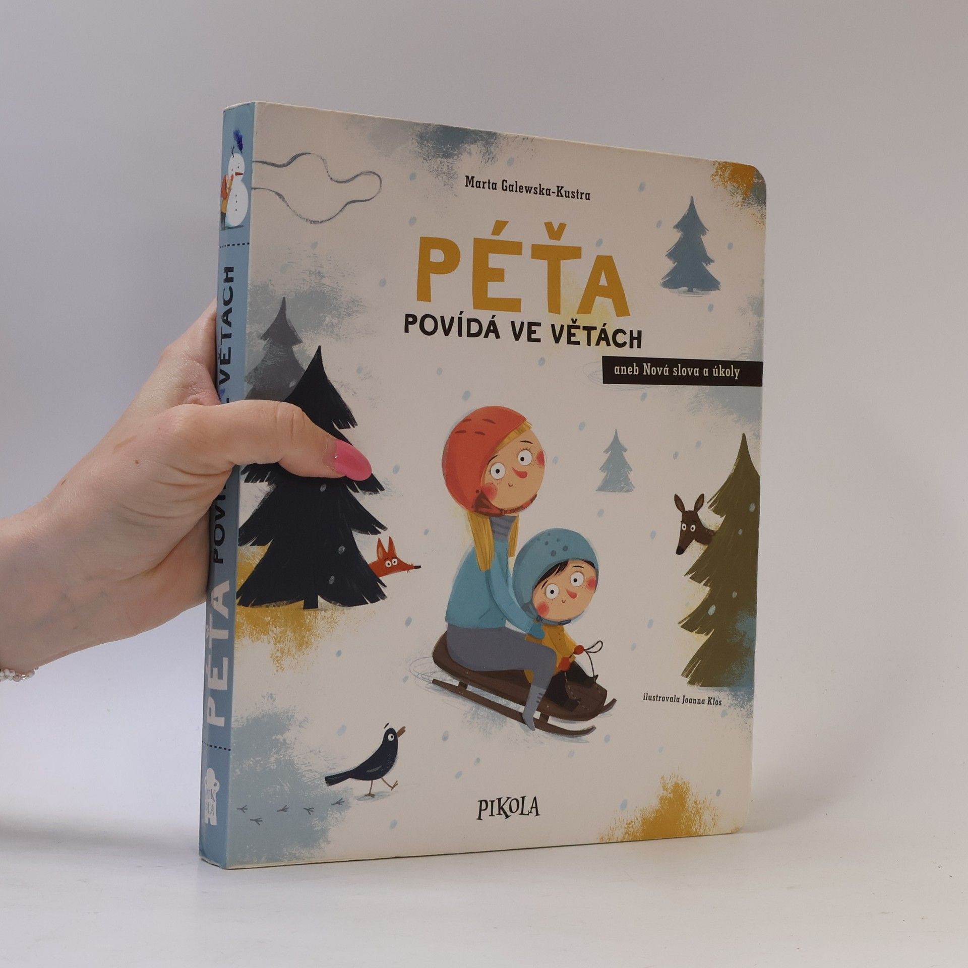 Marta Galewska-Kustra Péťa povídá ve větách aneb Nová slova a úkoly