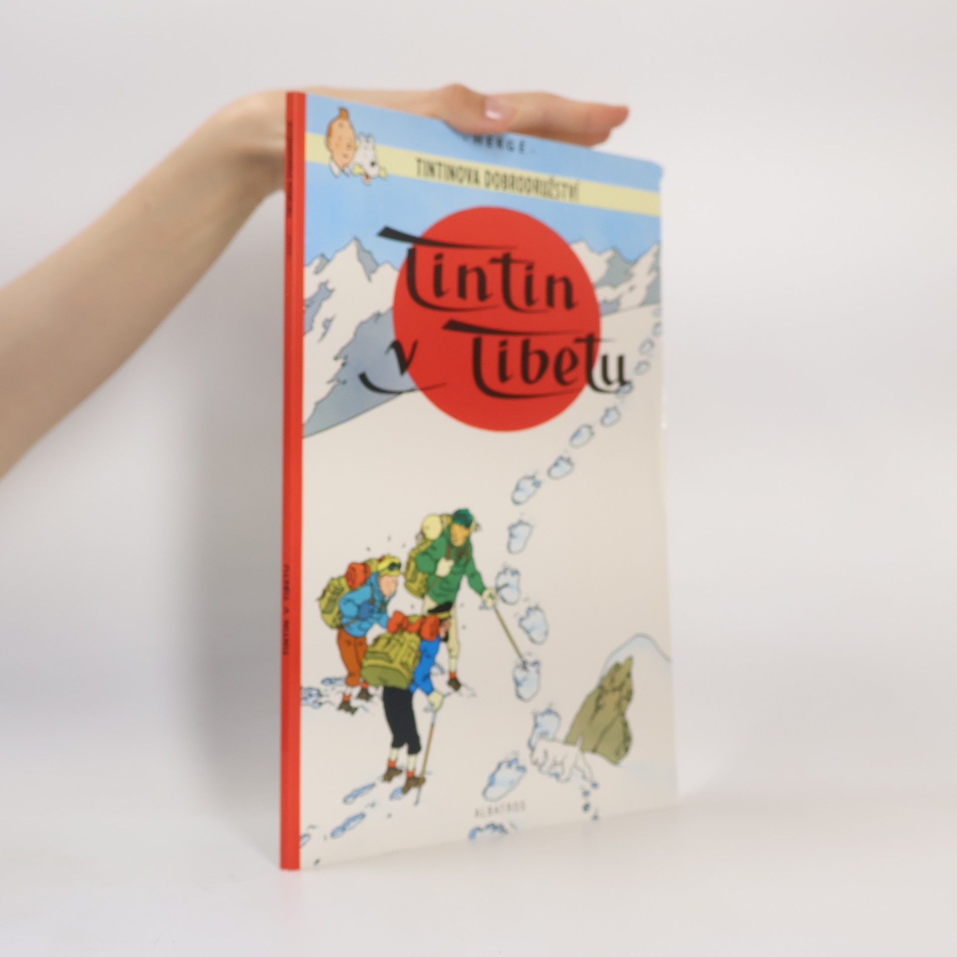 Hergé Tintin v Tibetu