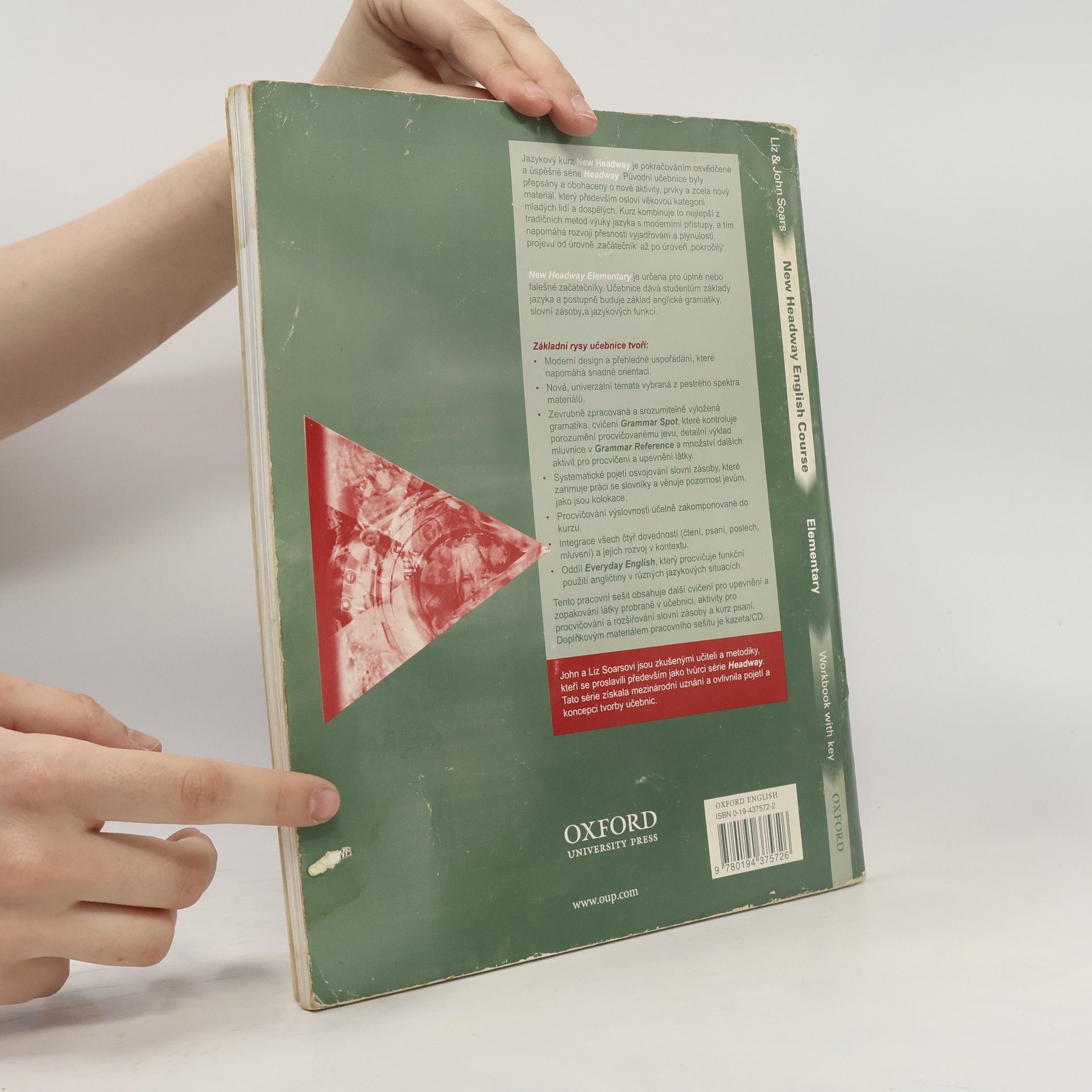Liz Soars New Headway English Course: Elementary Workbook with key