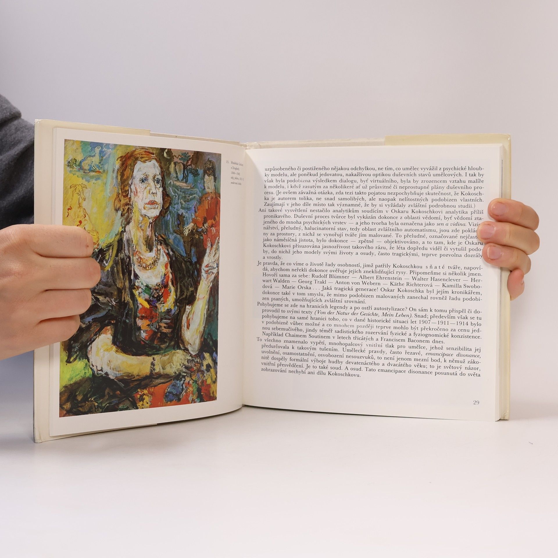 Jan Marius Tomeš Oskar Kokoschka