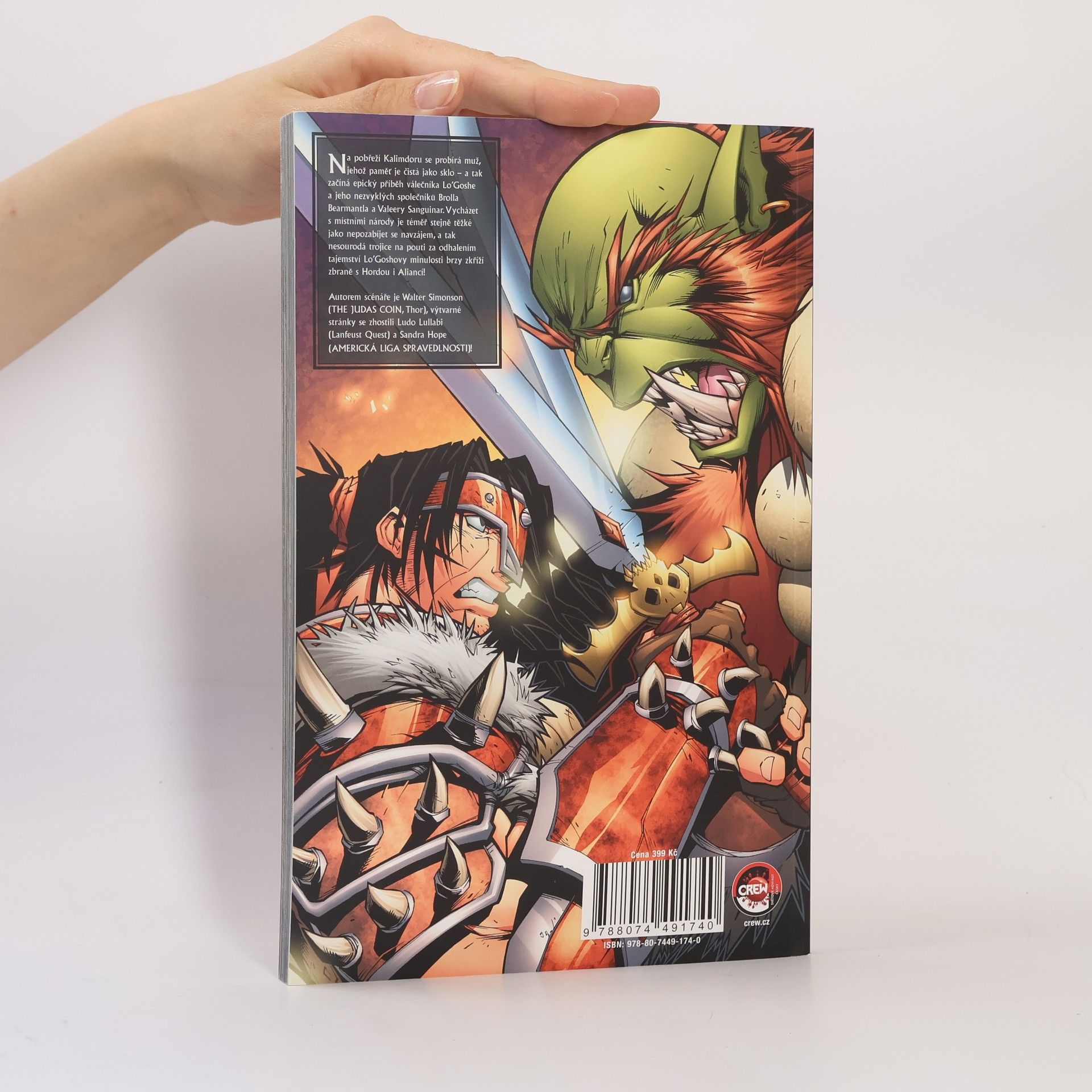 Walter Simonson World of Warcraft. Kniha první
