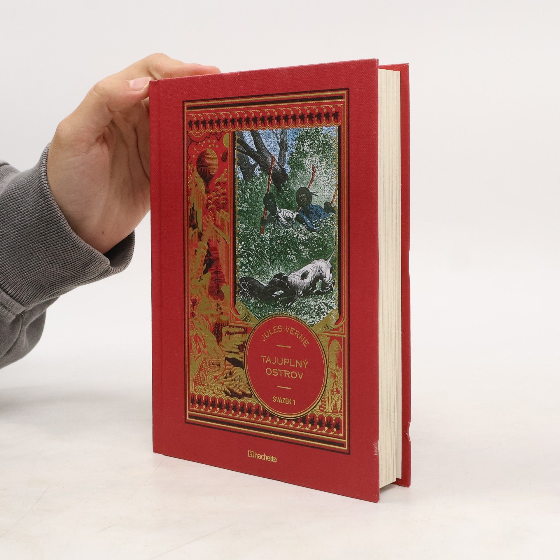Jules Verne Tajuplný ostrov Svazek 1.