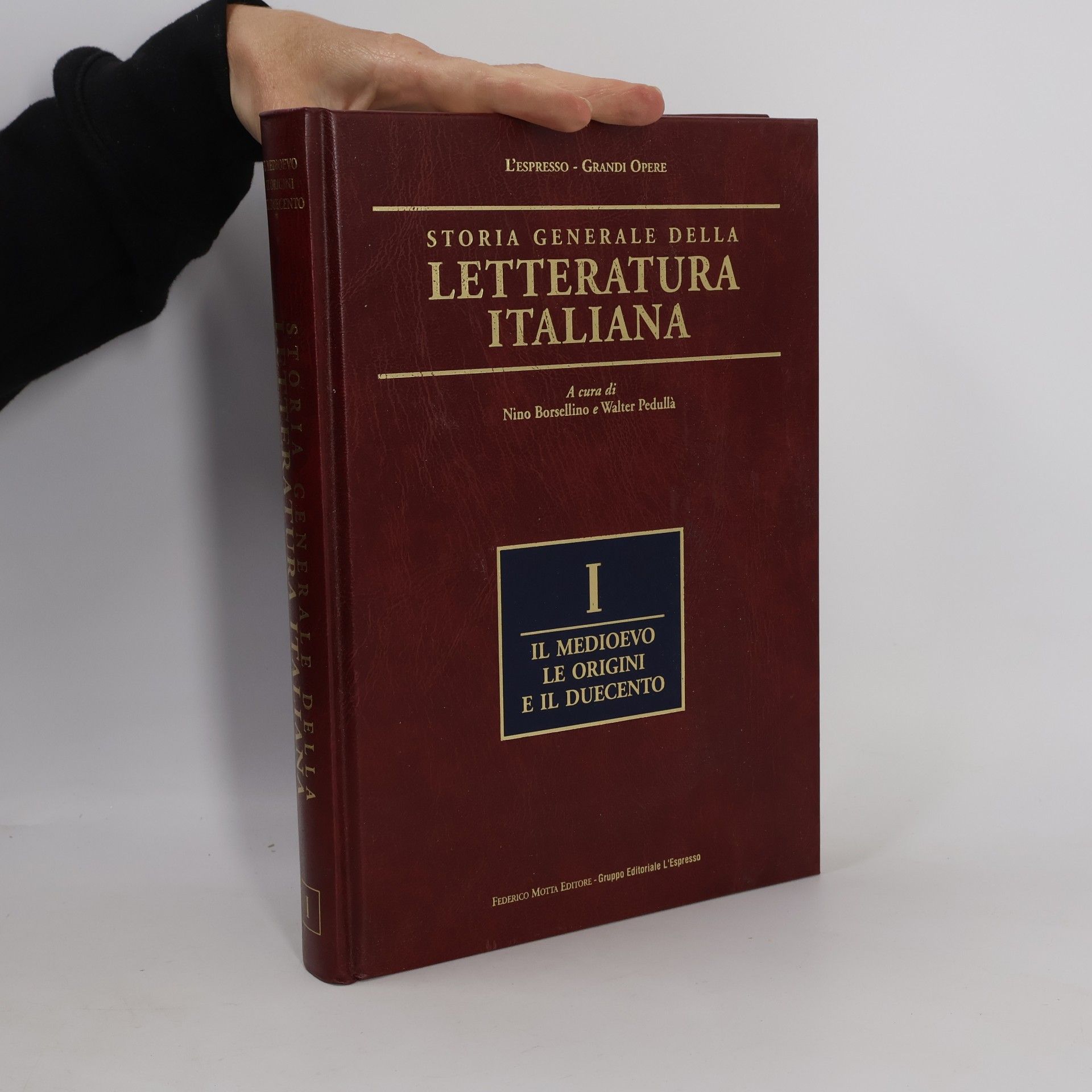 AA.VV. Storia generale della letteratura italiana I.