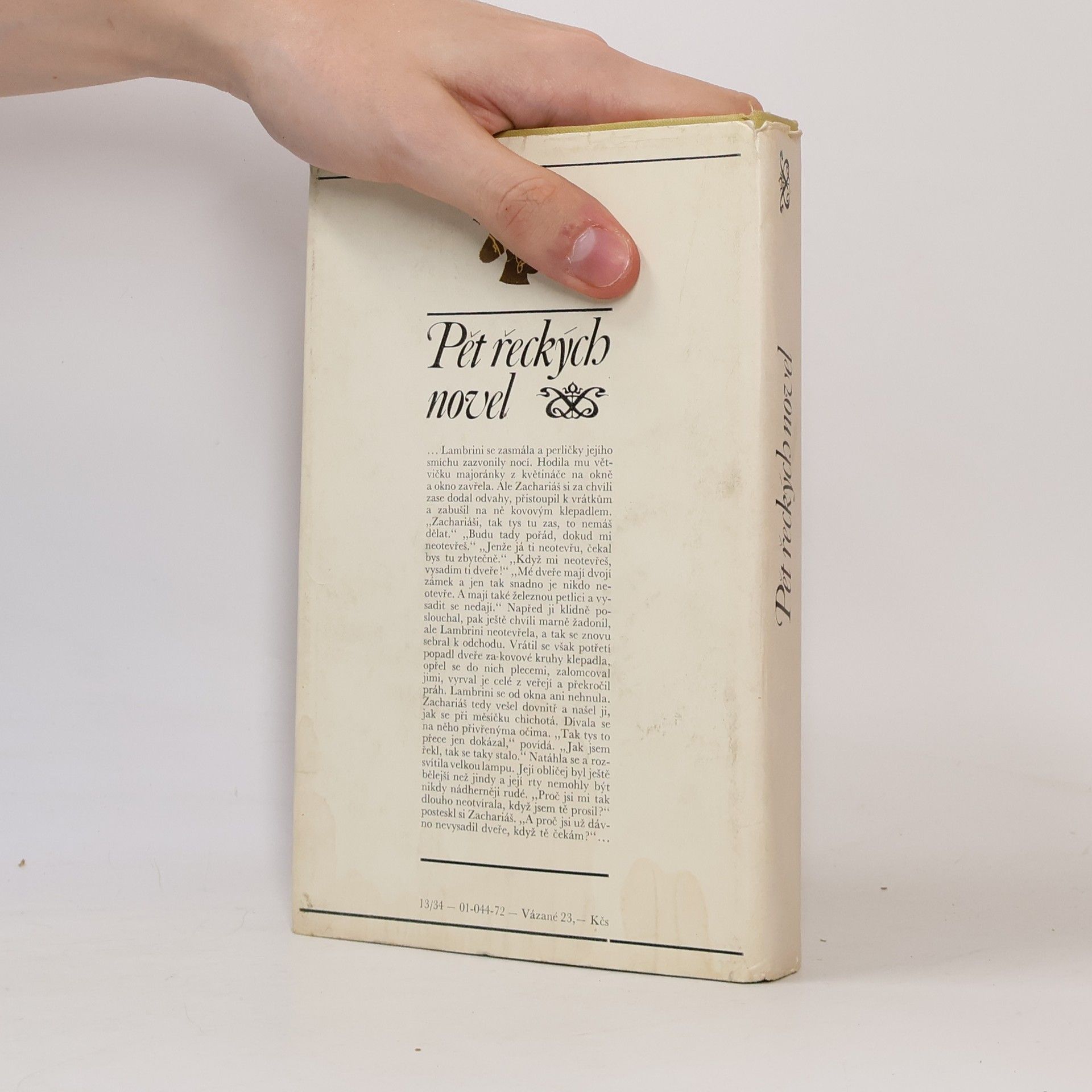 Kolektiv autorů Pět řeckých novel