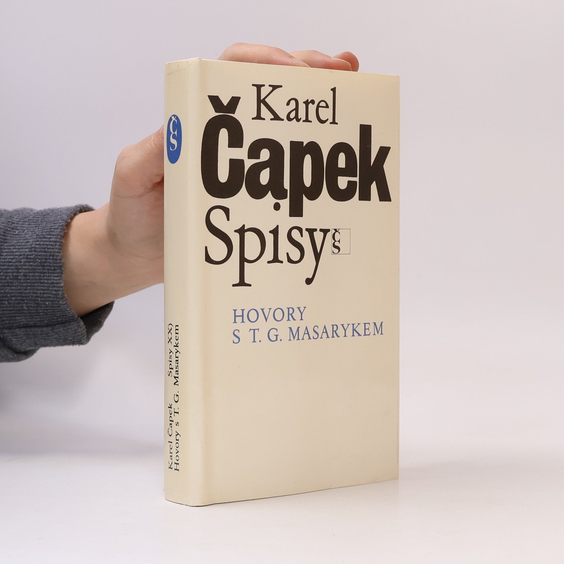 Karel Čapek Hovory s T. G. Masarykem