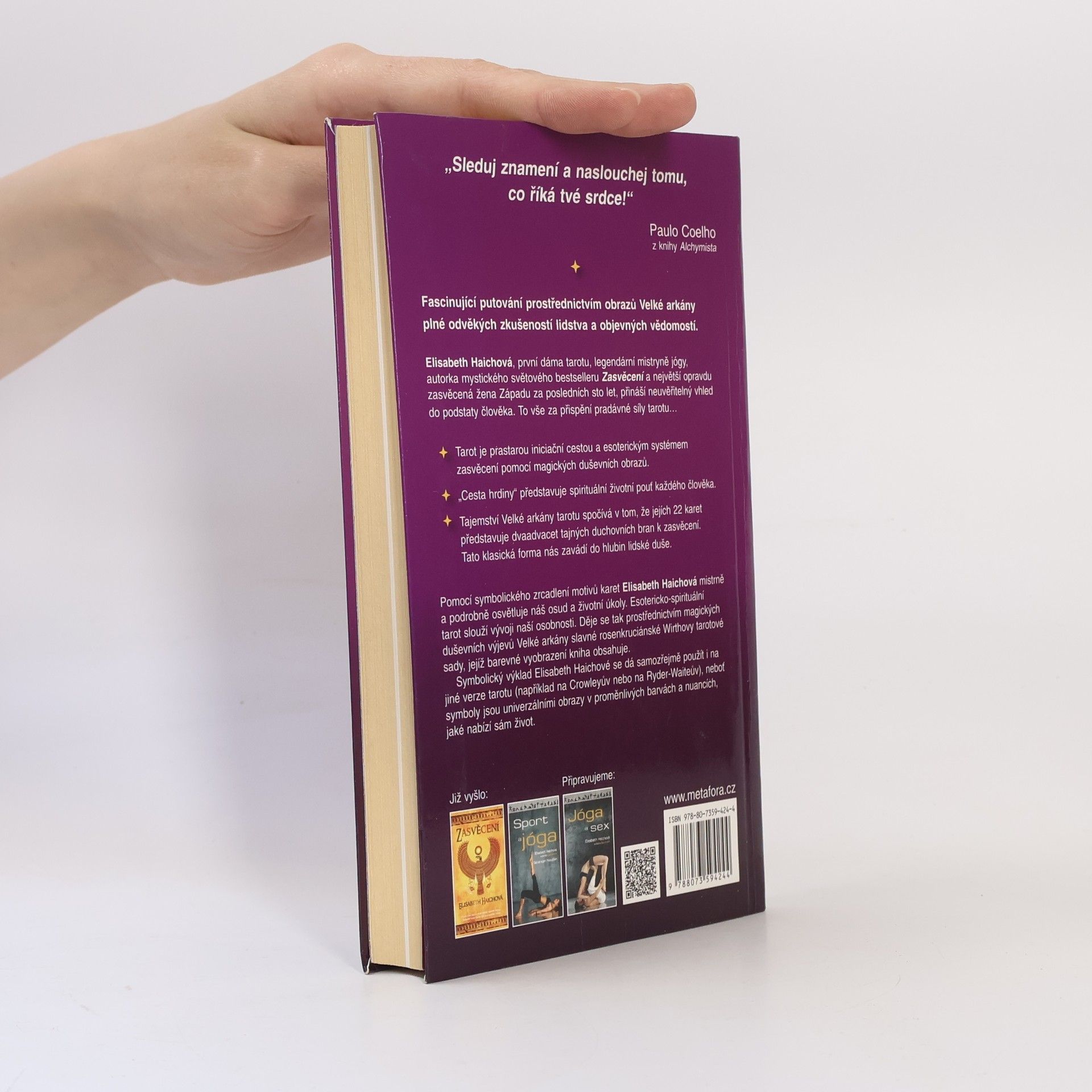 Elisabeth Haich Tarot, cesta hrdiny - 22 stupňů zasvěcení