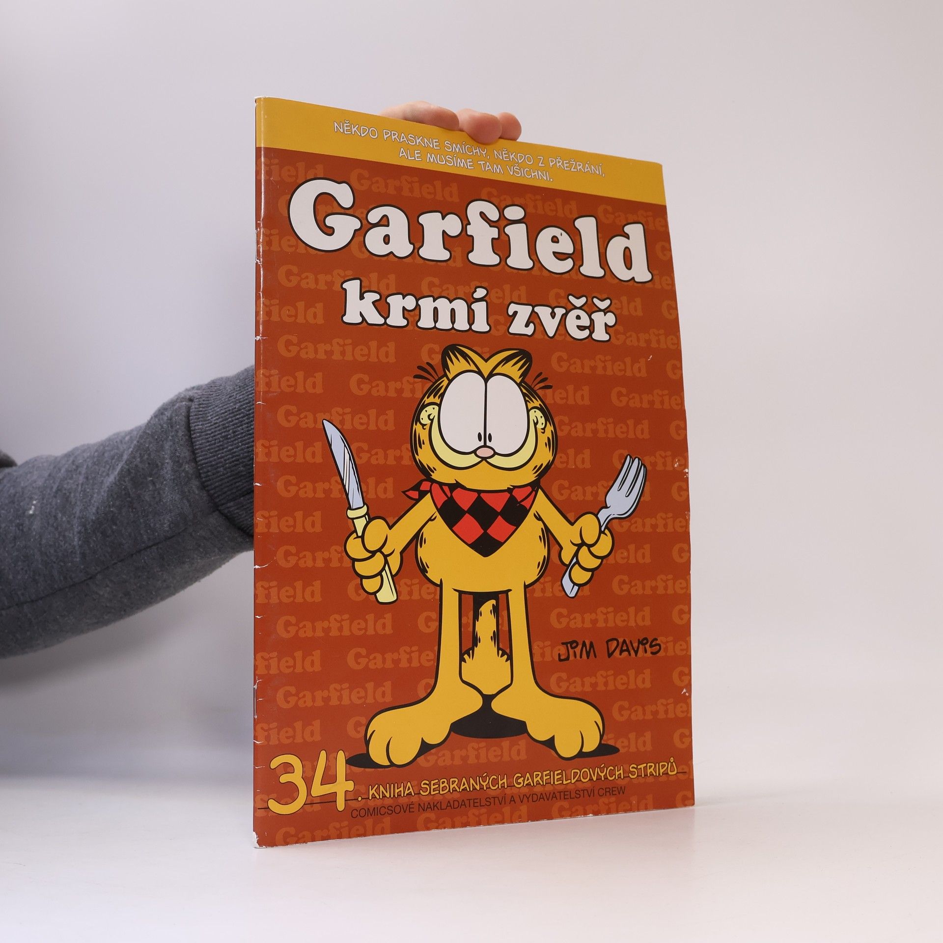 Jim Davis Garfield krmí zvěř