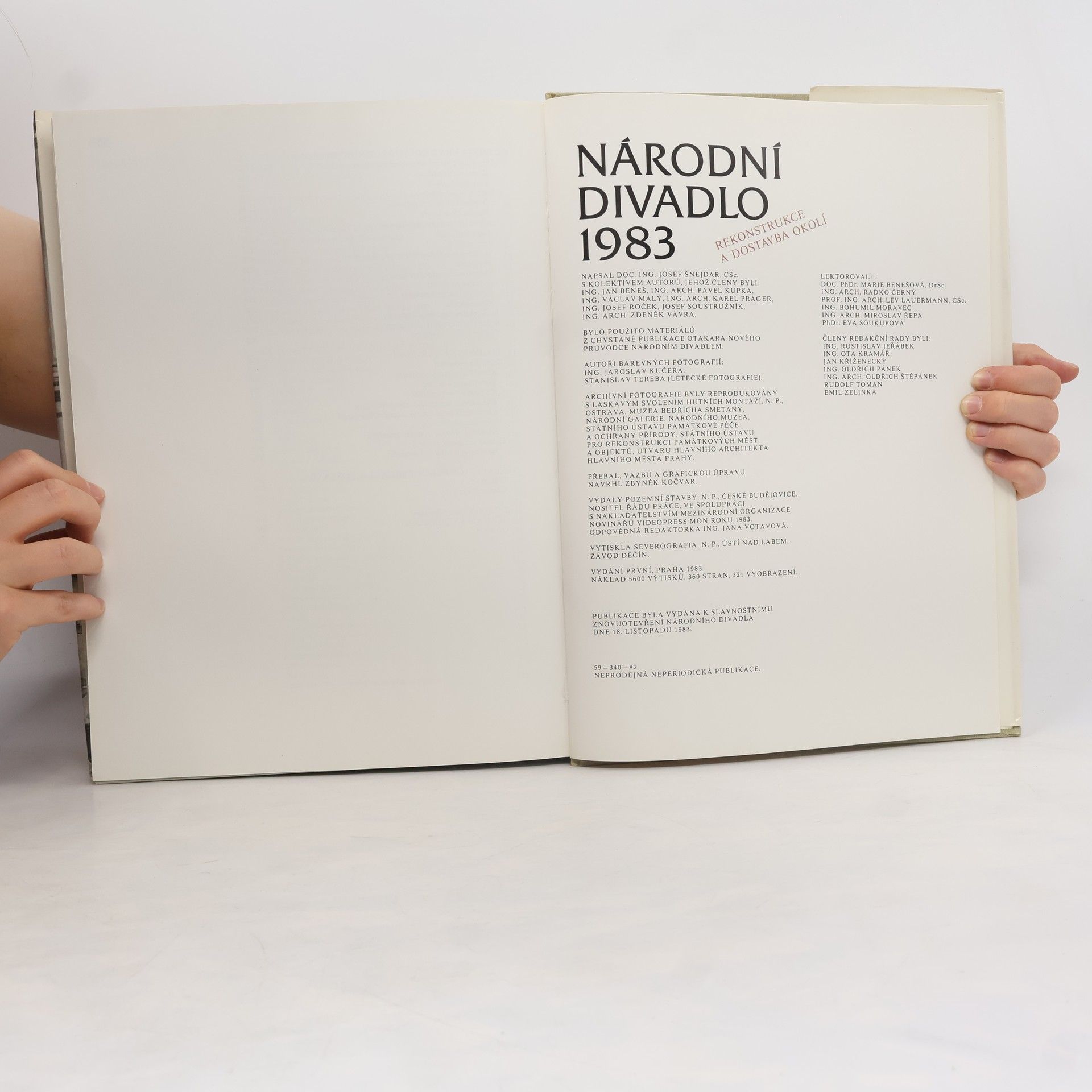 Josef Šnejdar Národní divadlo 1983