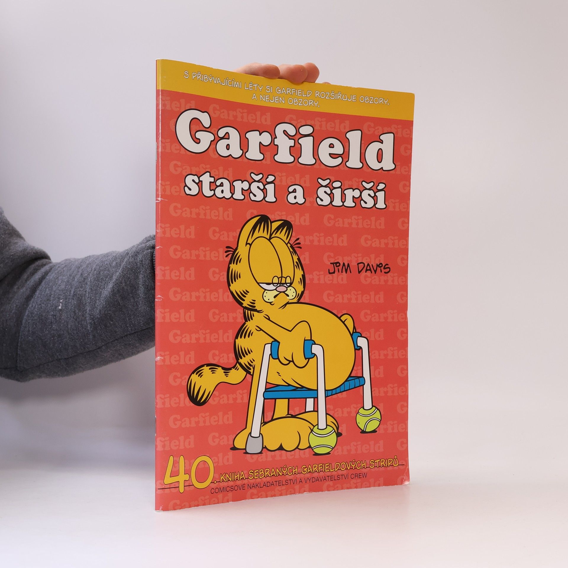 Jim Davis Garfield starší a širší