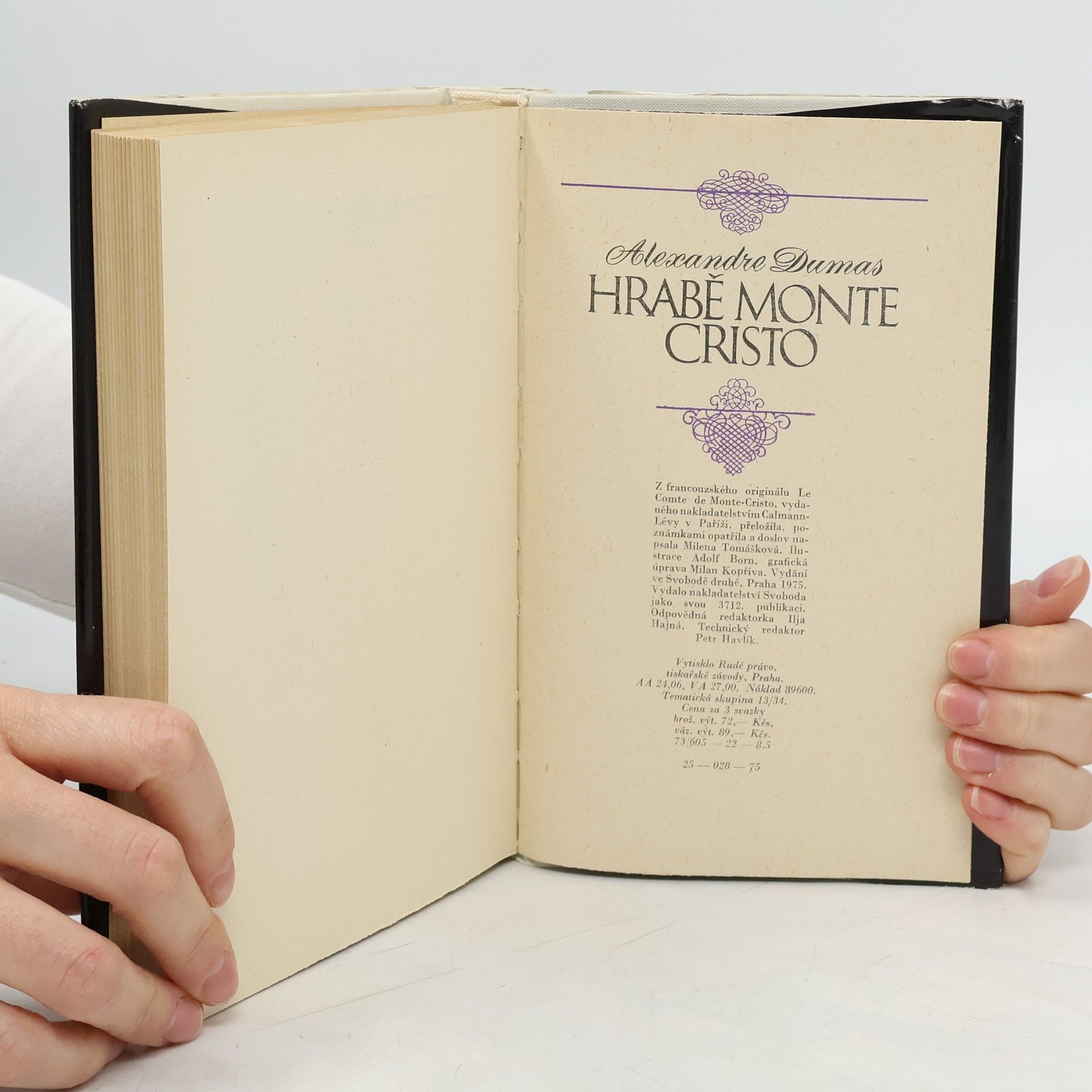 Alexandre Dumas der Ältere Hrabě Monte Christo. Kniha třetí. Díl 5/6