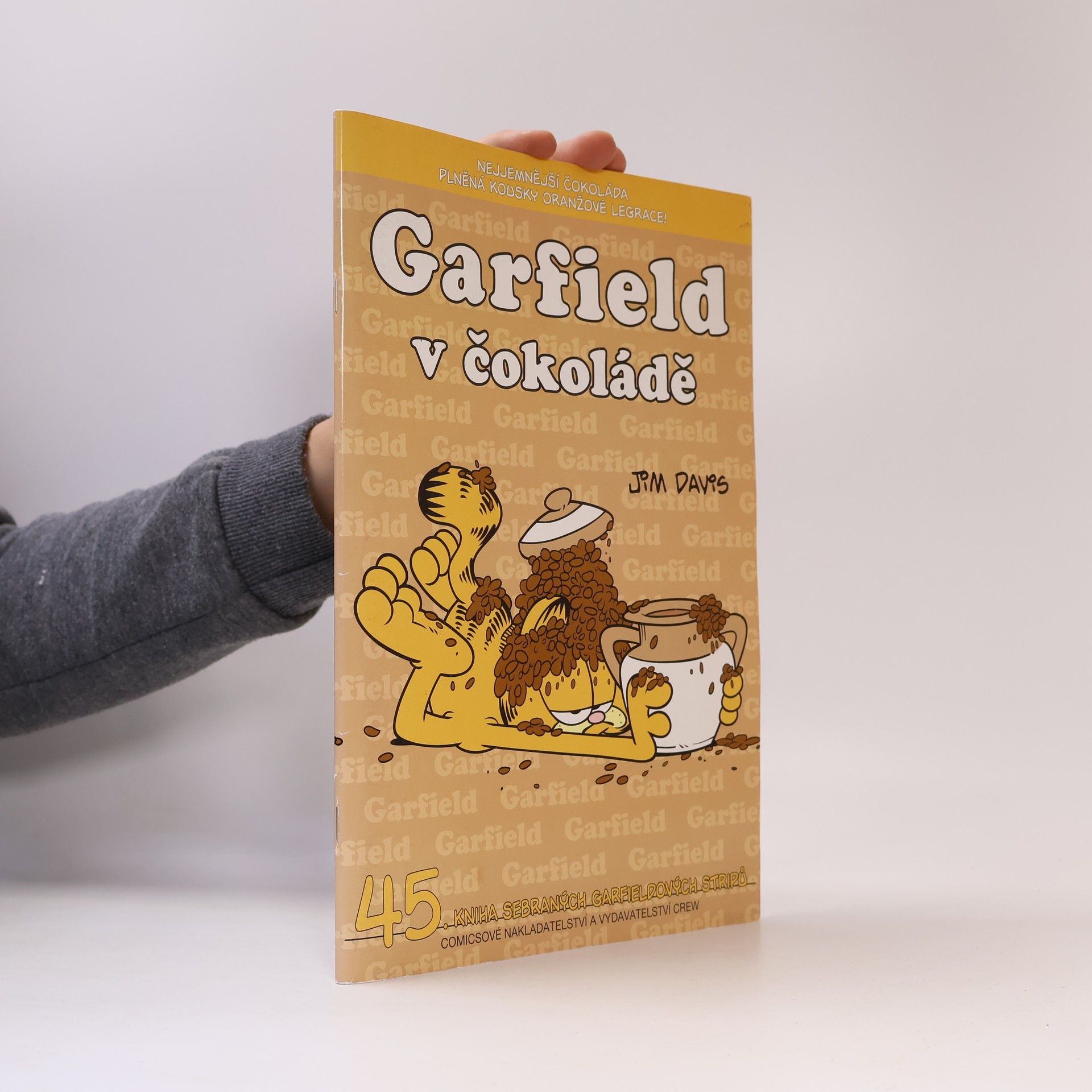 Jim Davis Garfield v čokoládě