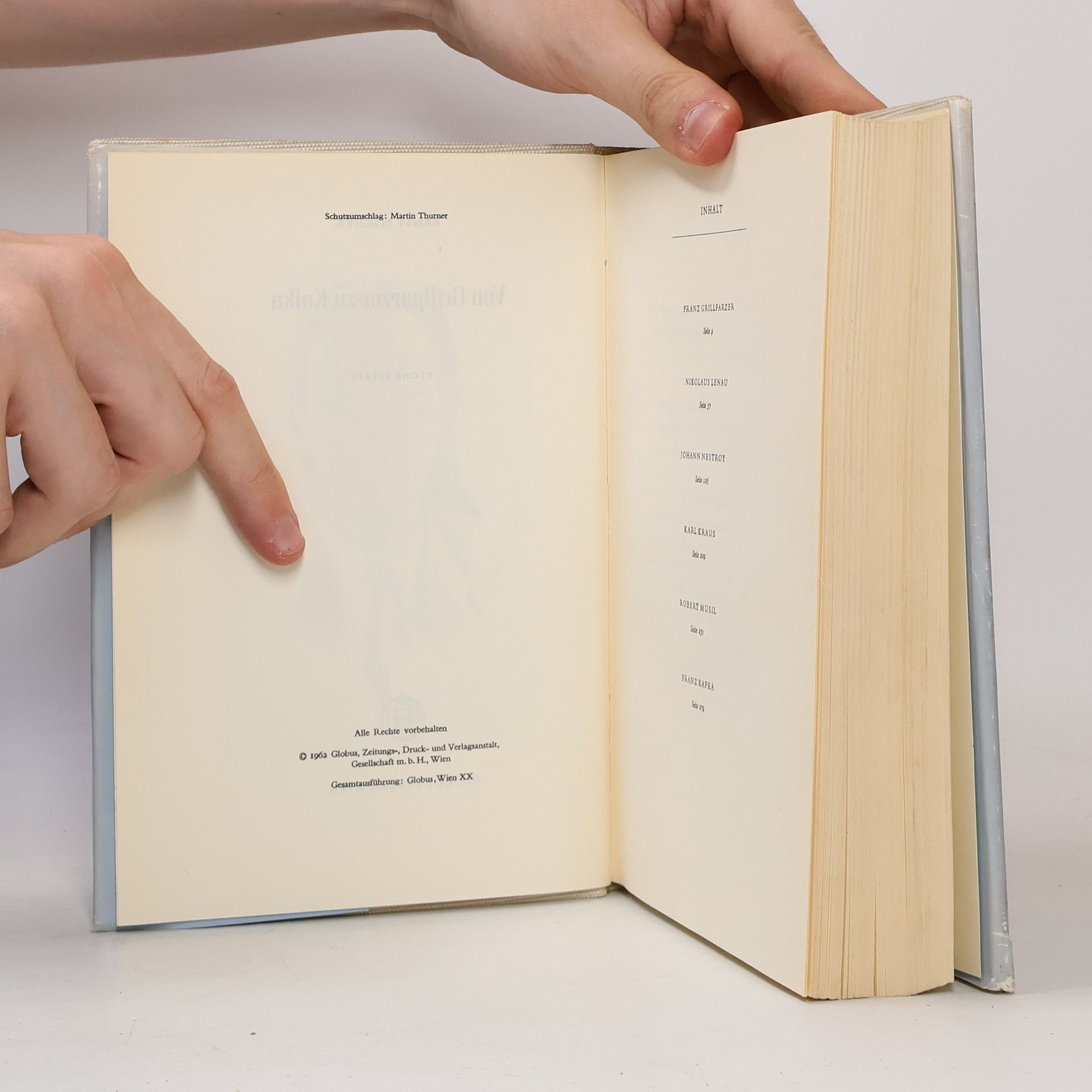 Ernst Fischer Von Grillparzer zu Kafka. Sechs Essays