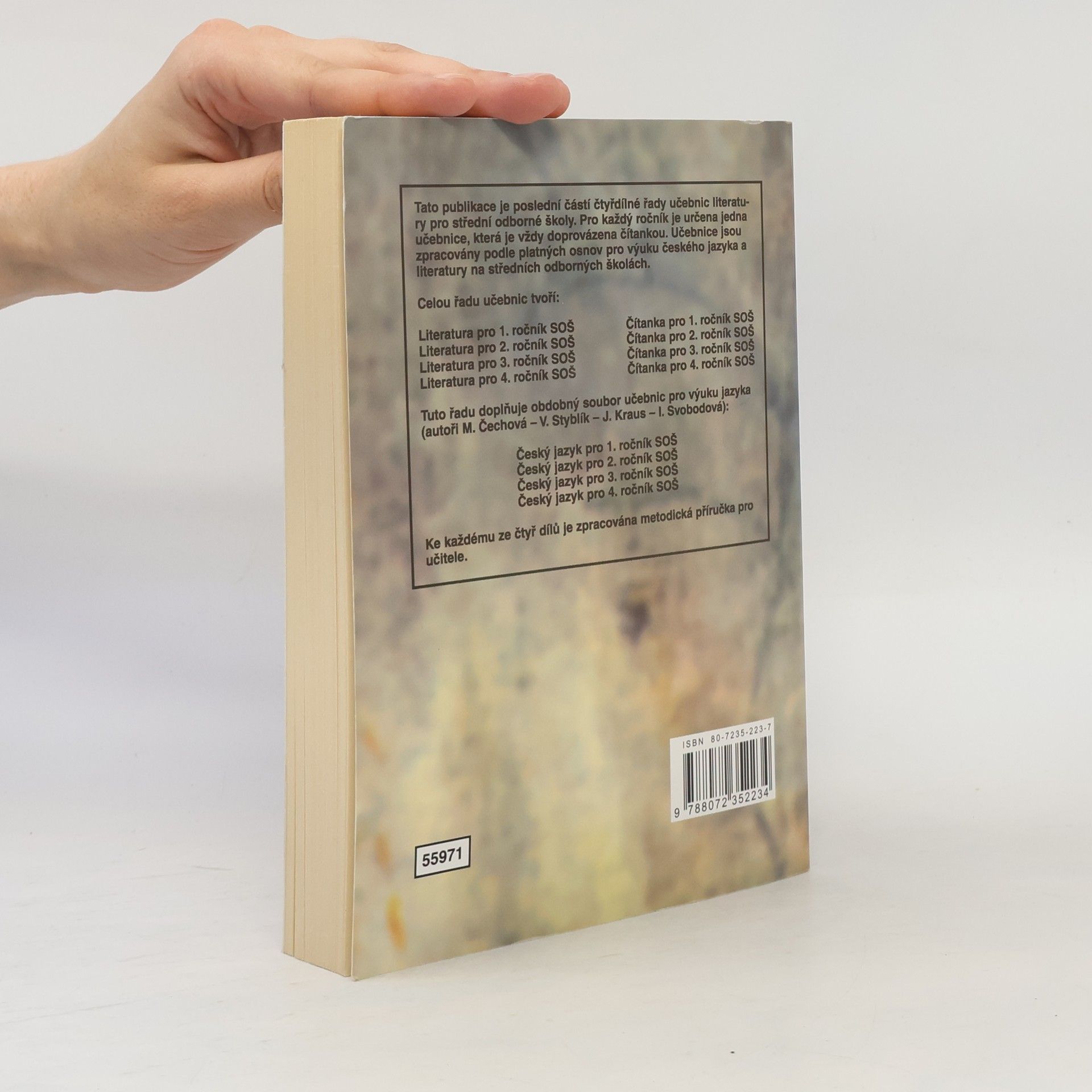 Josef Soukal Literatura pro 4.ročník SOŠ