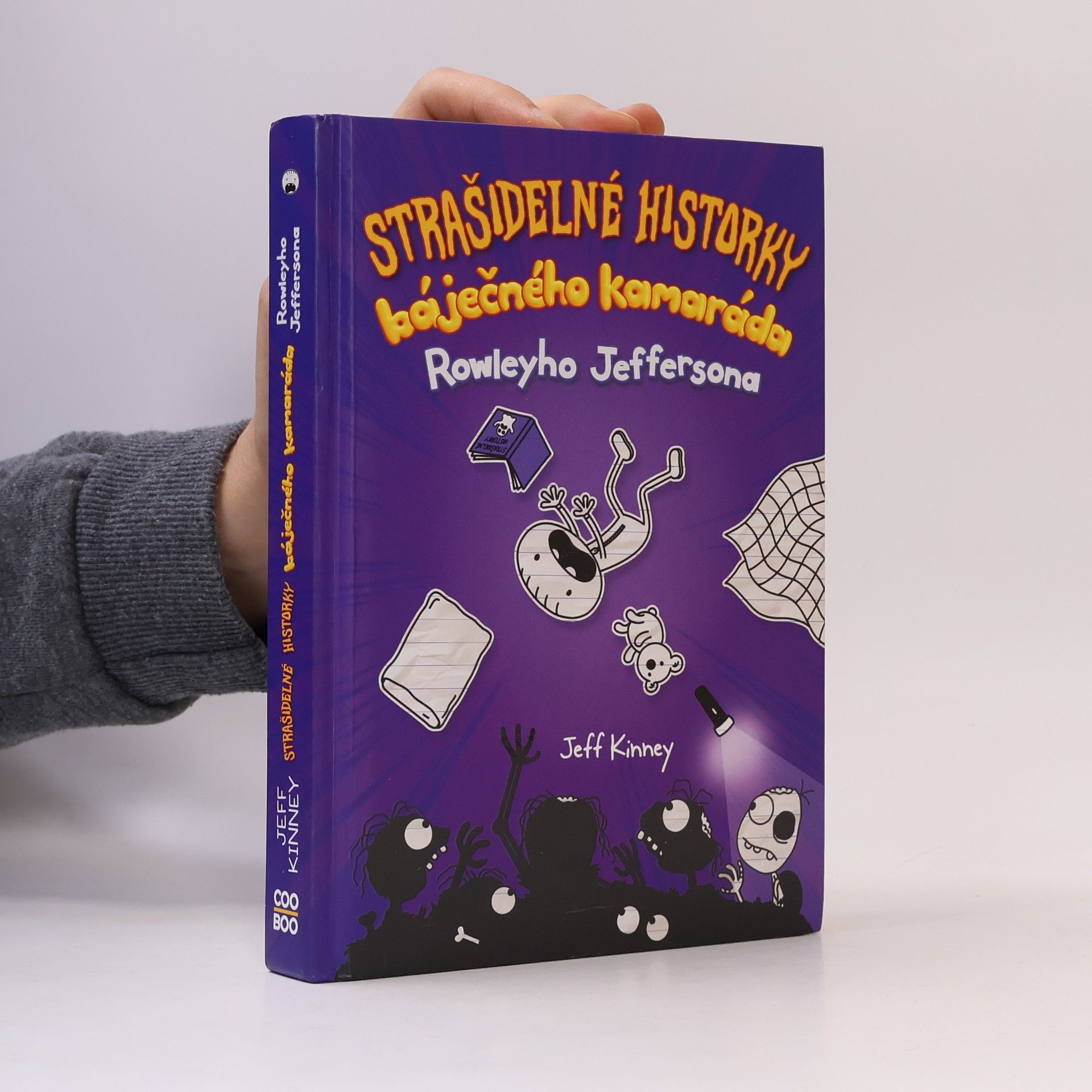 Jeff Kinney Strašidelné historky báječného kamaráda Rowleyho Jeffersona