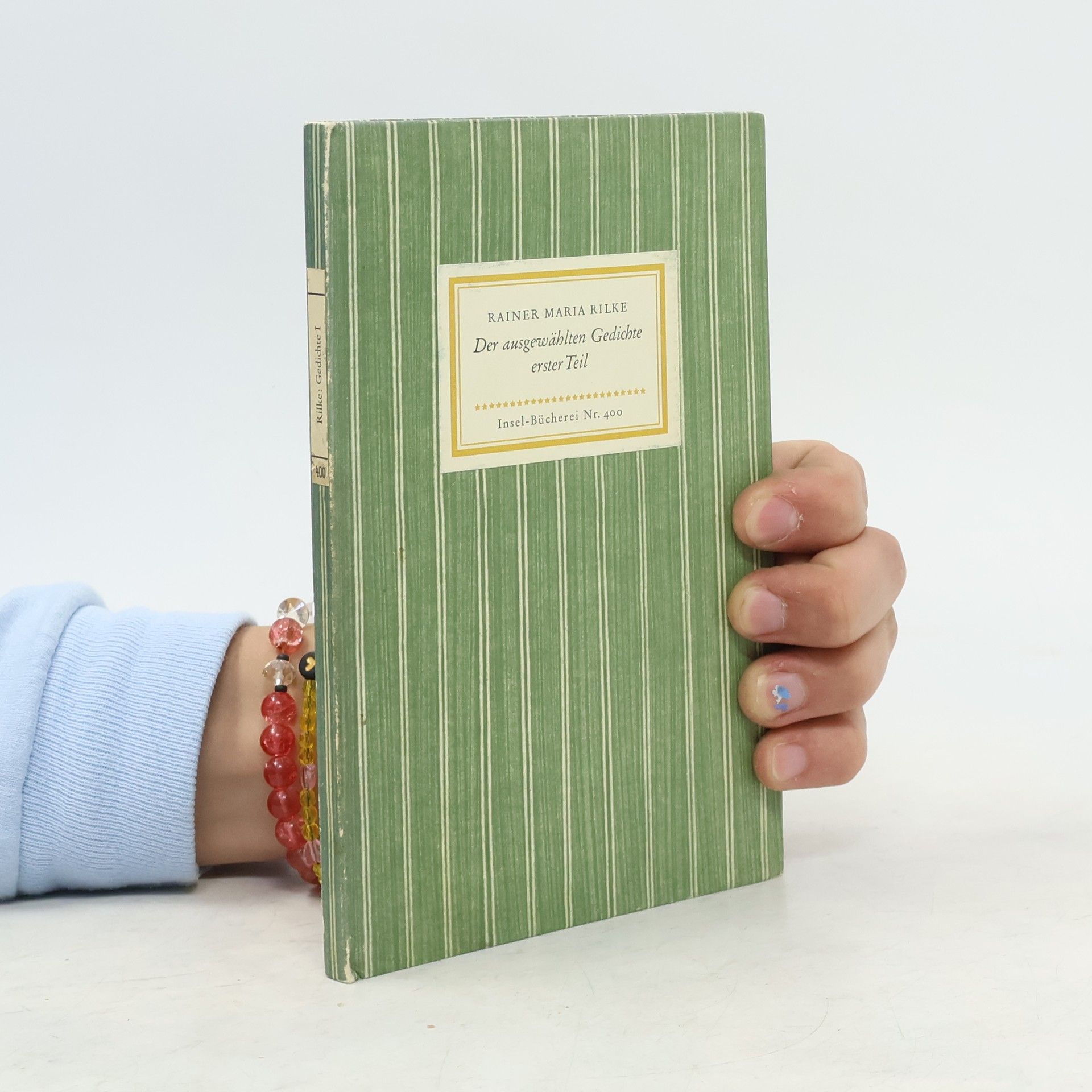 Rainer Maria Rilke Der ausgewählten Gedichte erster Teil
