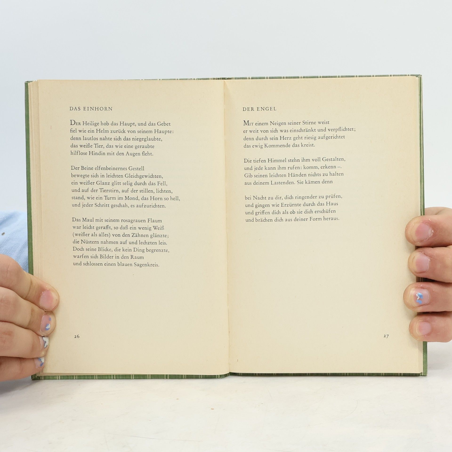 Rainer Maria Rilke Der ausgewählten Gedichte erster Teil