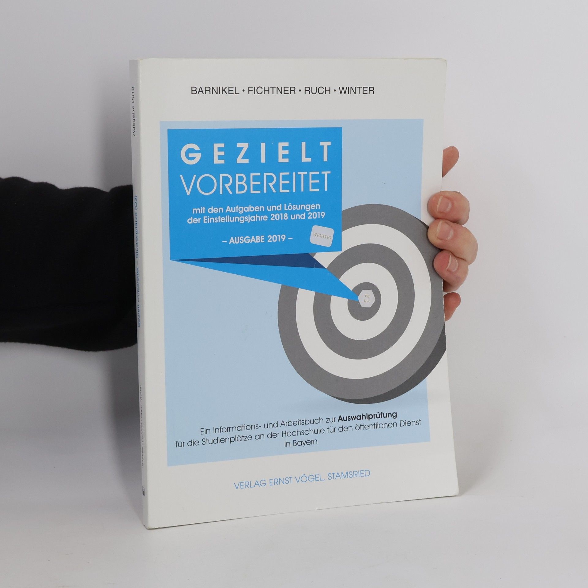 Hermann Ruch Gezielt vorbereitet mit den Aufgaben und Lösungen der Einstellungsjahre 2018 und 2019 / 3. Qualifikationsebene
