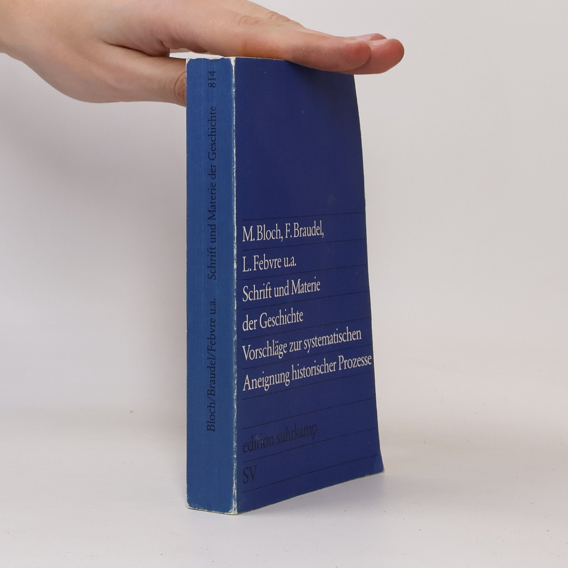 Schrift und Materie der Geschichte